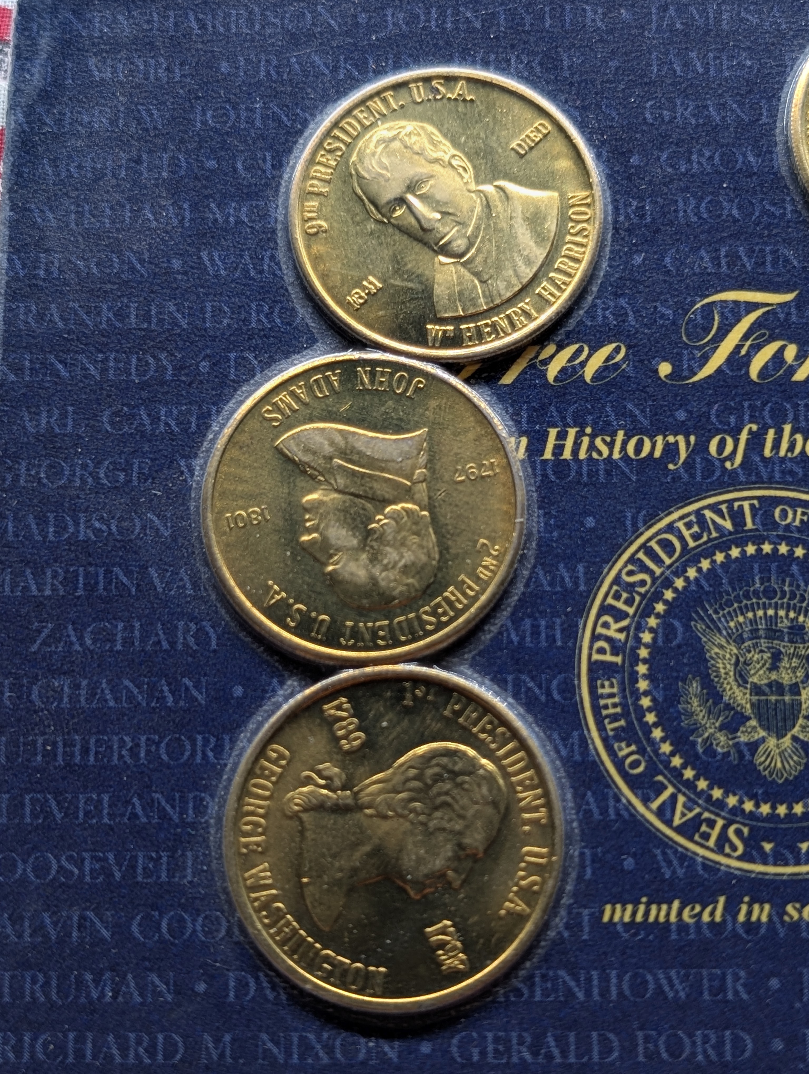 2002 Denver Quarter Set, 1999-S State Quarter Set, Free For You History of the U.S. Presidents 7 Medal Set