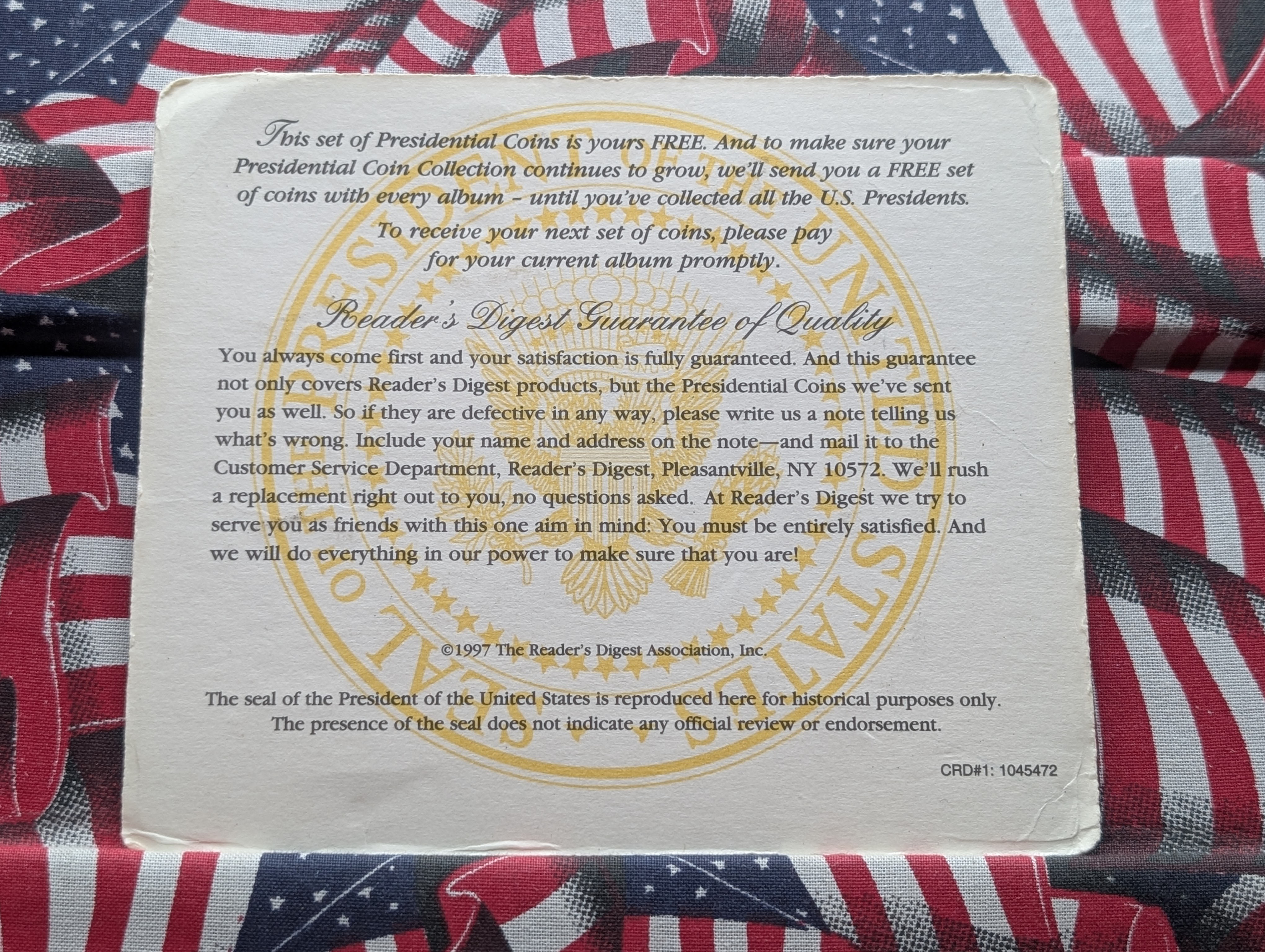 2002 Denver Quarter Set, 1999-S State Quarter Set, Free For You History of the U.S. Presidents 7 Medal Set