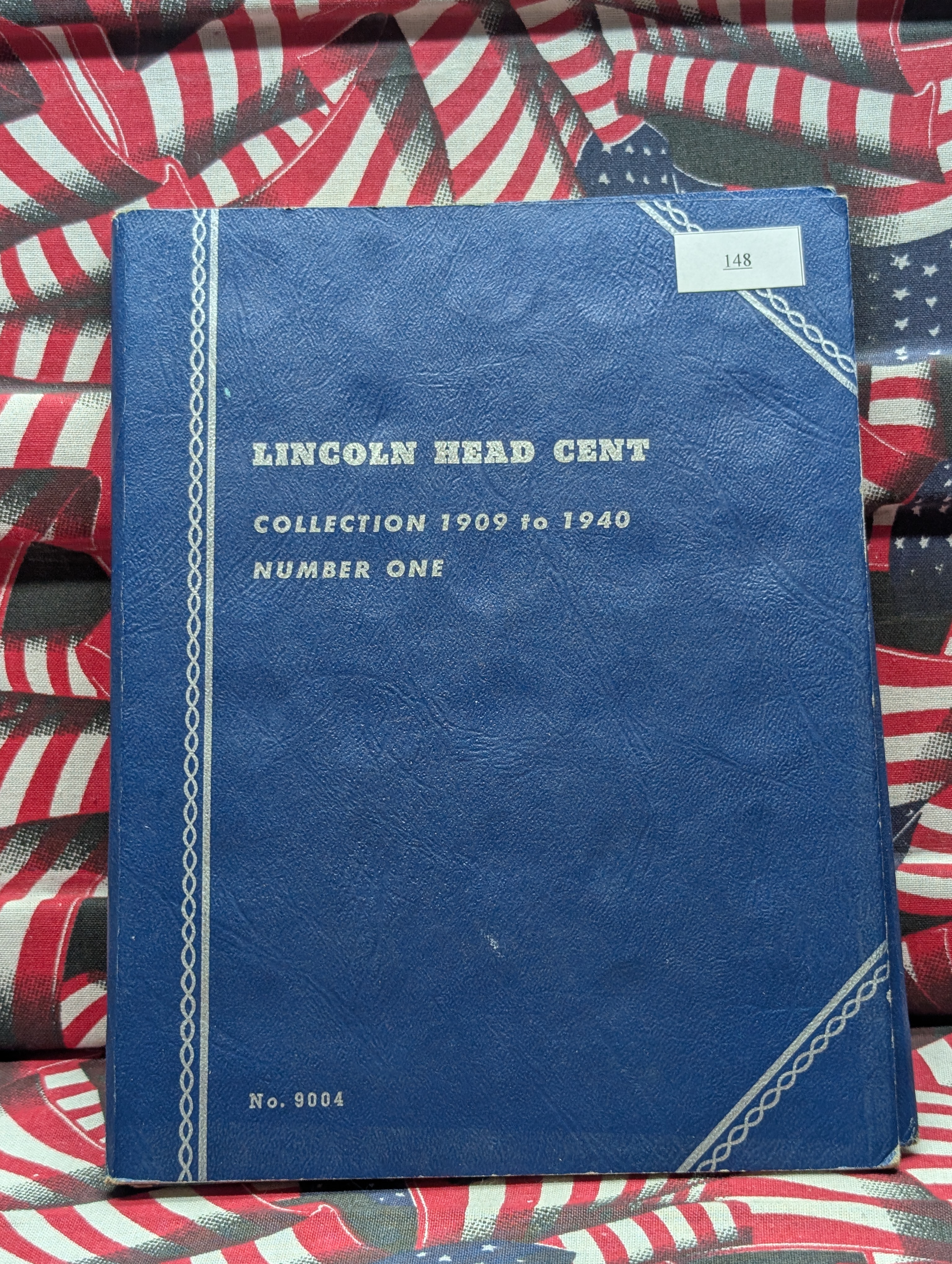 Partial Lincoln Head Wheat Cent Book Collection 1909-1940, 51 Coins