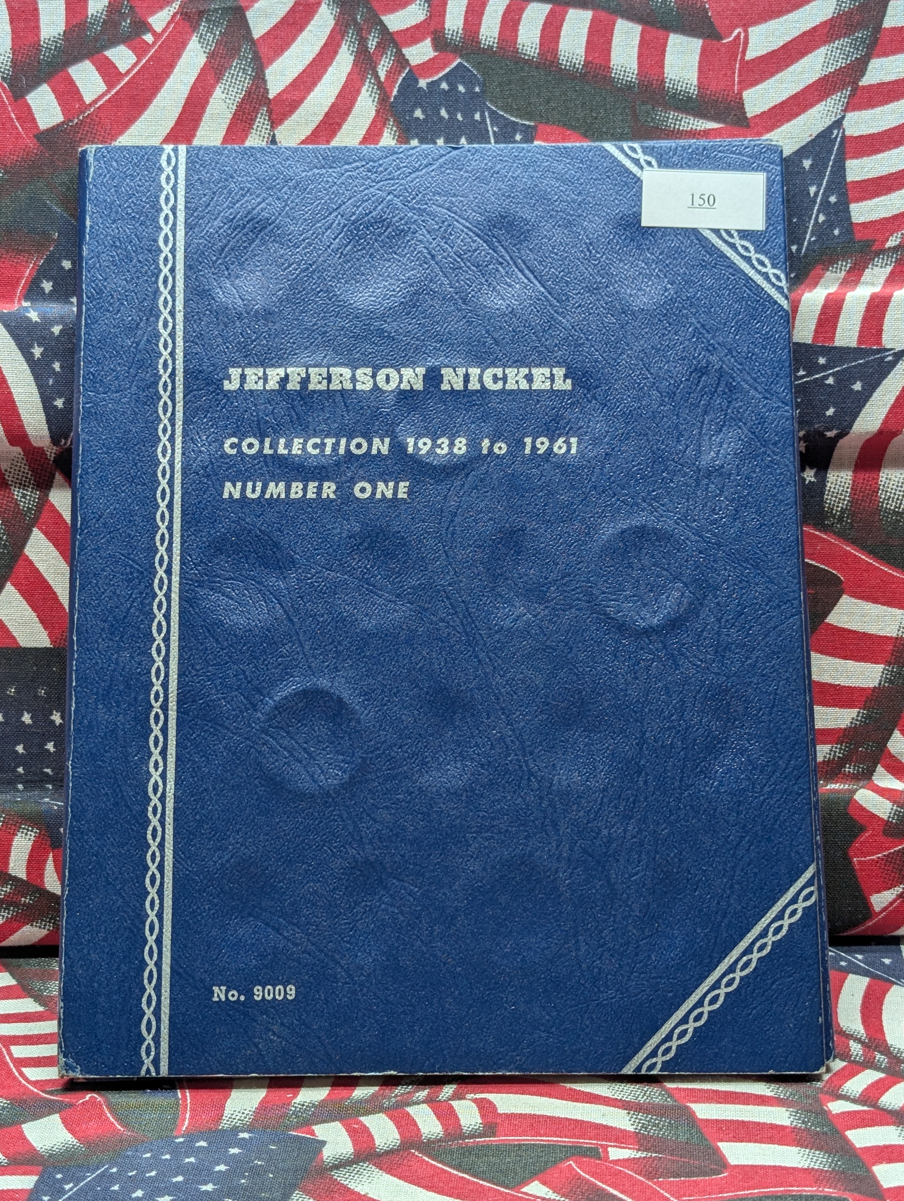 Partial Jefferson Nickel Collection 1938-1961 Book, 18 Coins