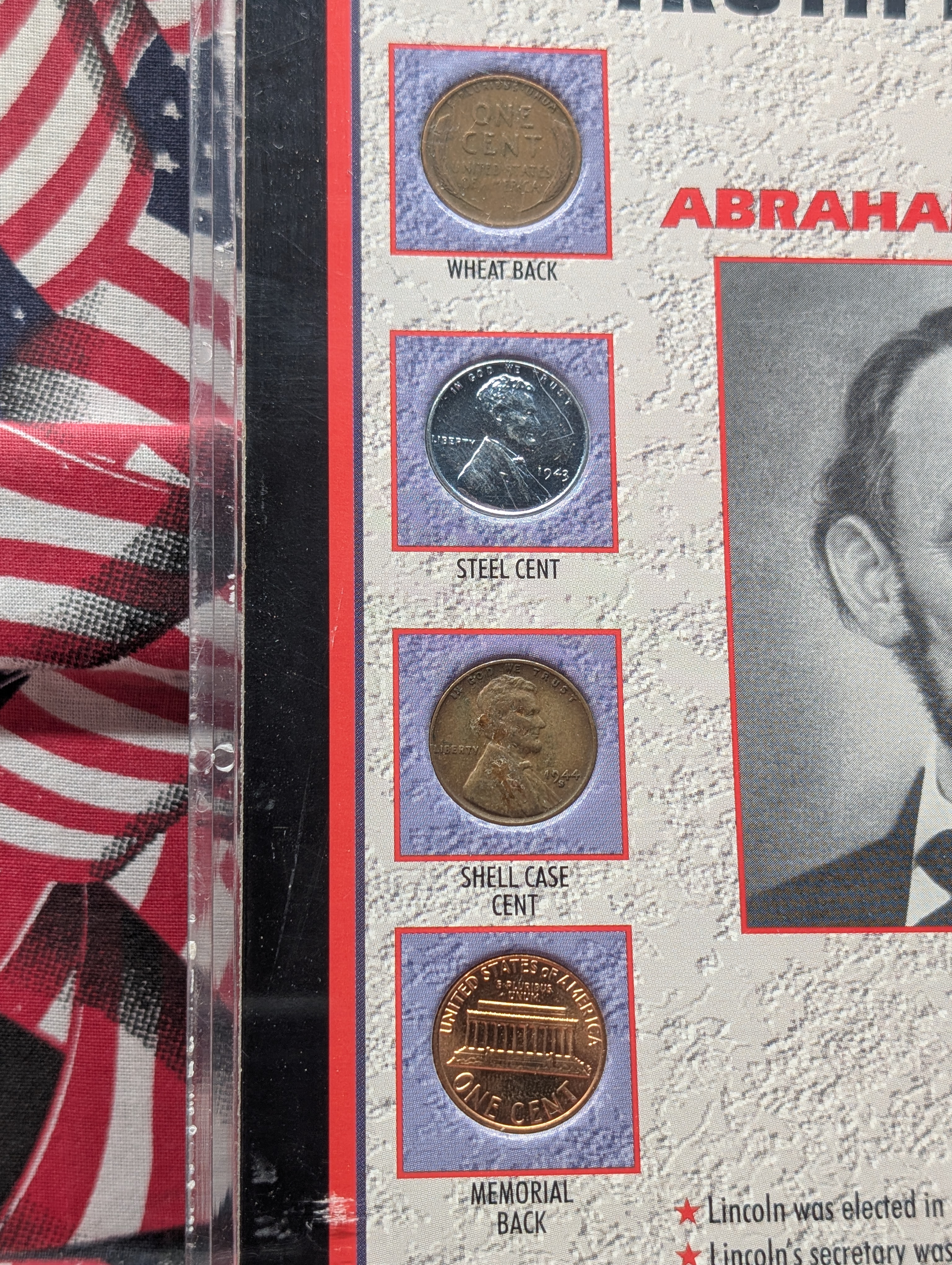 Truth is Sometimes Stranger Than Fiction Collection - 7 Coins, 2 Medals, Lincoln/ 40% Silver Kennedy Half Dollar, OGP with COA