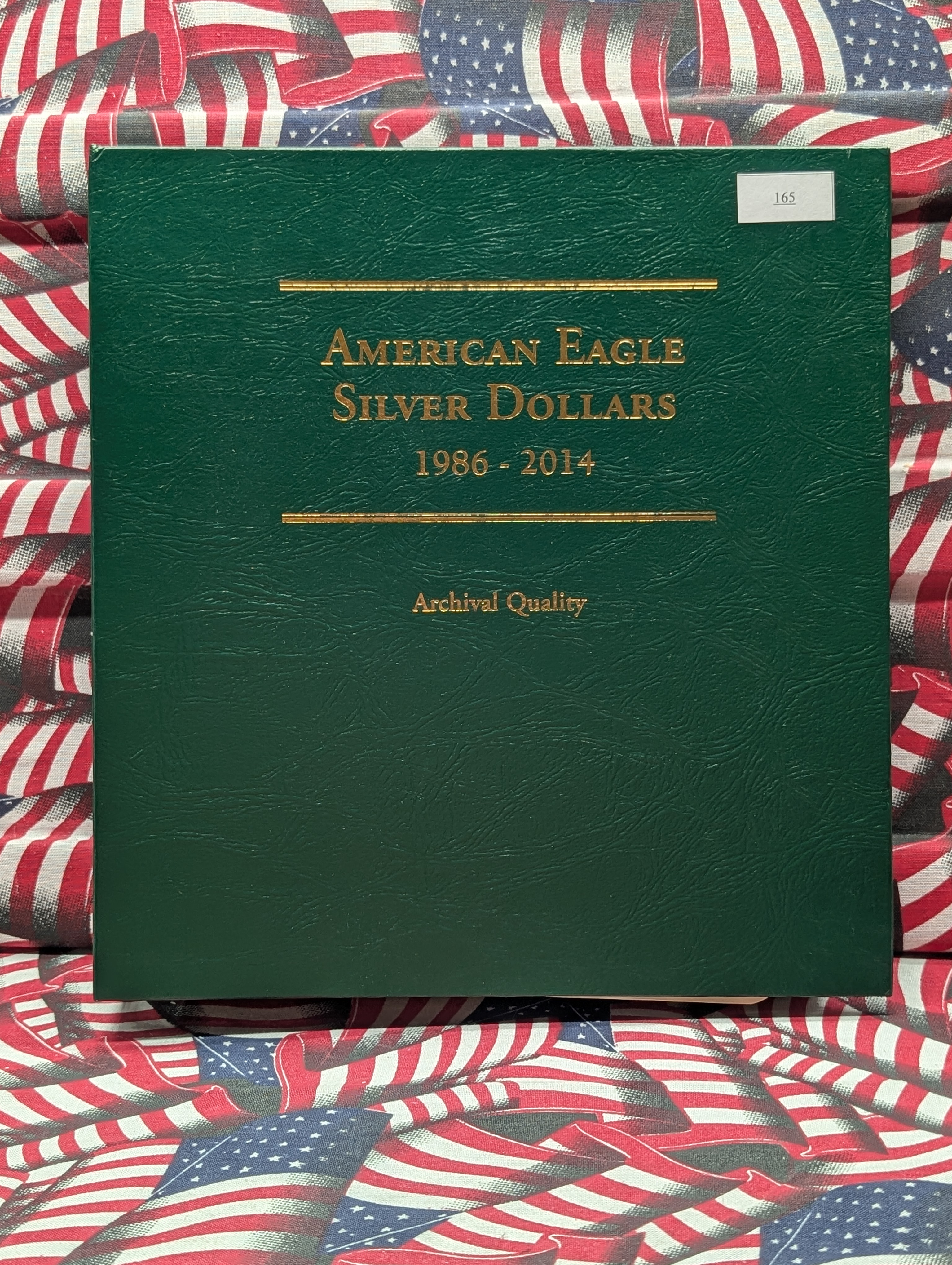 *EMPTY* American Eagle Silver Dollars Coin Album 1986-2014 - No Coins