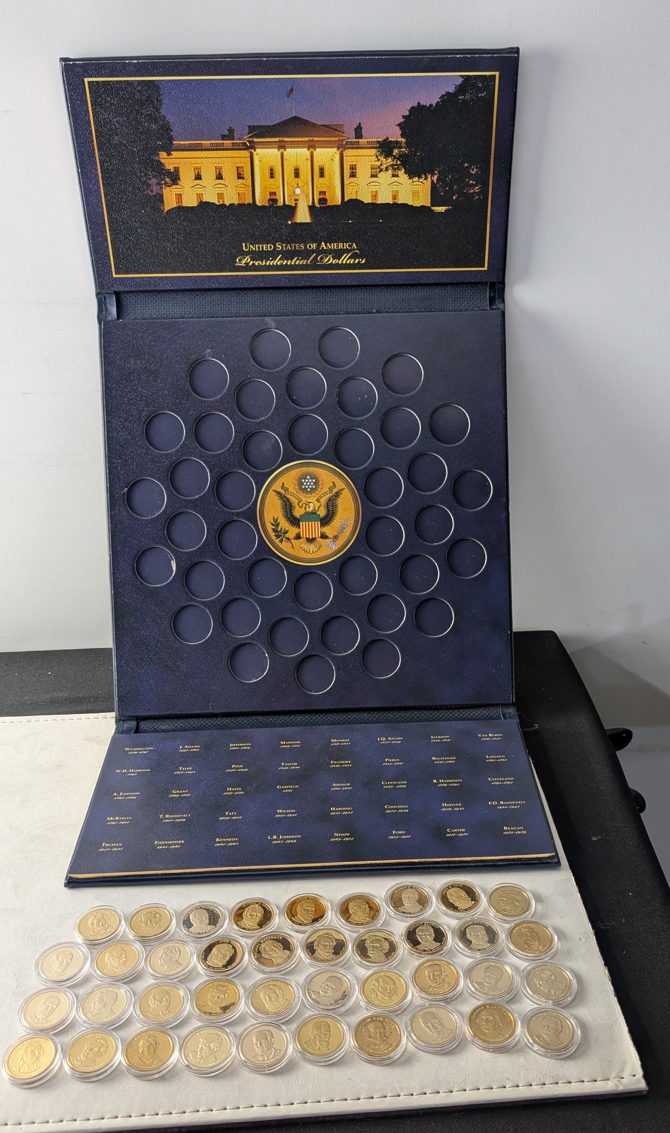 World Reserve Monetary Exchange U.S Presidential Dollar Collection, 39 Coins