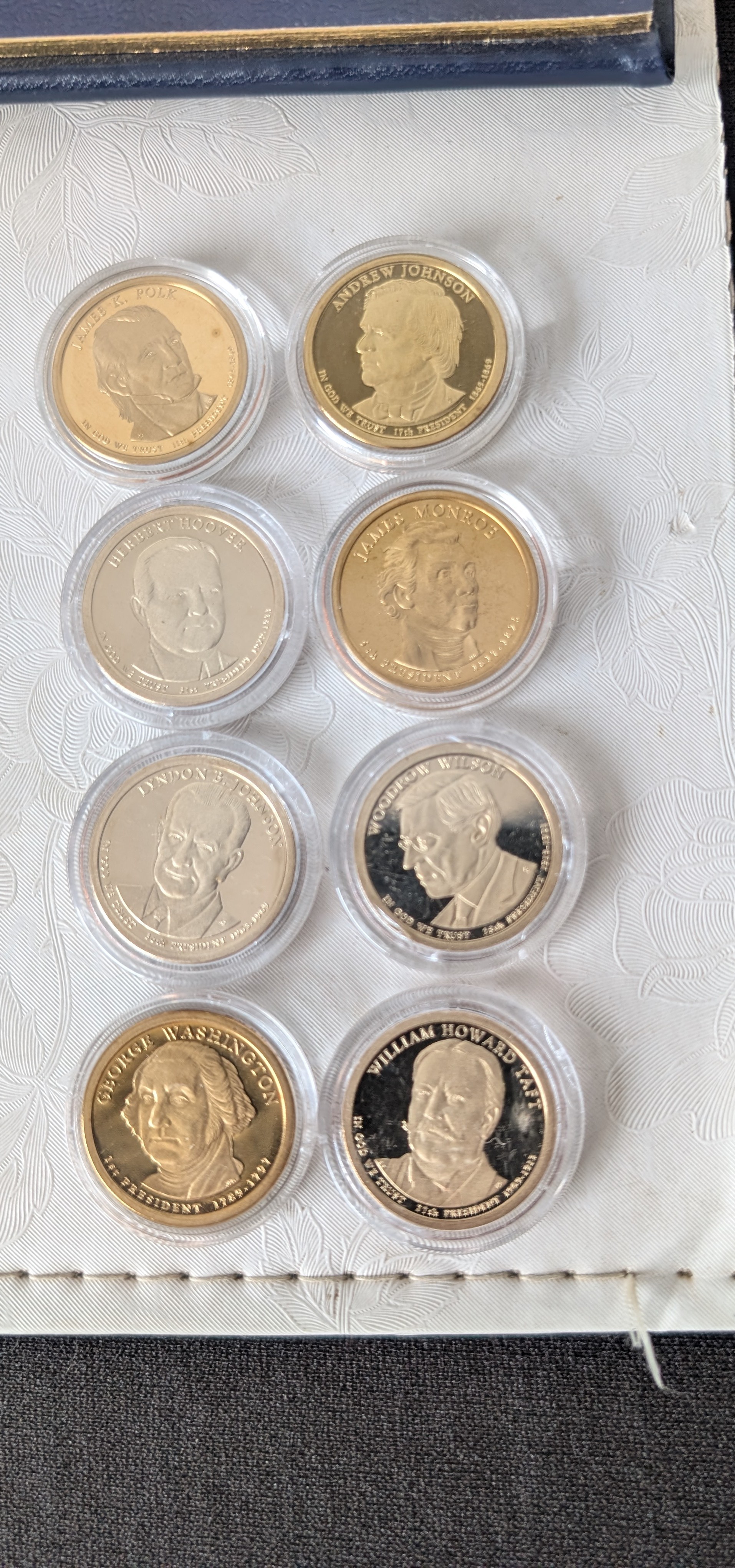 World Reserve Monetary Exchange U.S Presidential Dollar Collection, 39 Coins