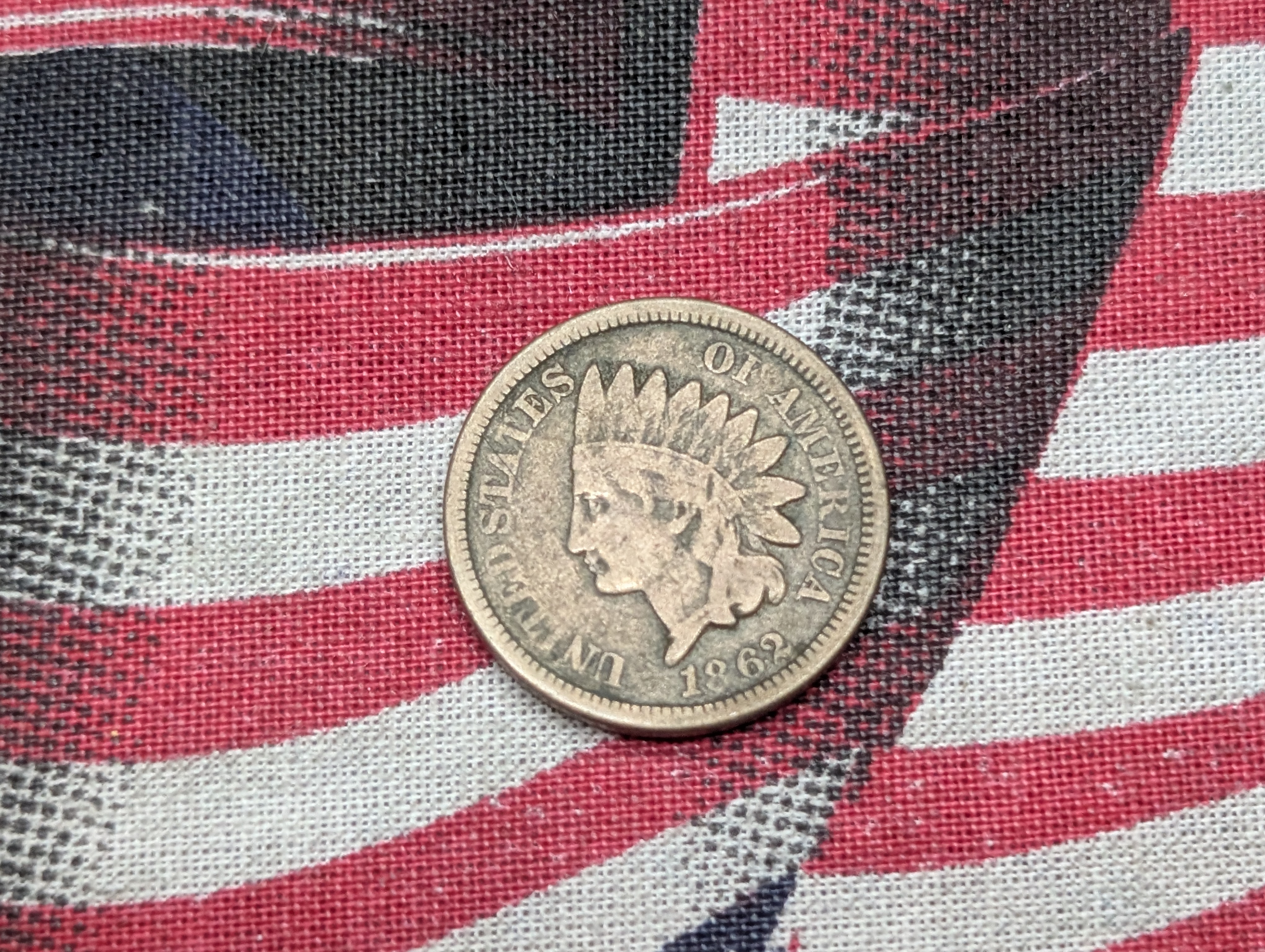 1862 Copper-Nickel Indian Head Cent