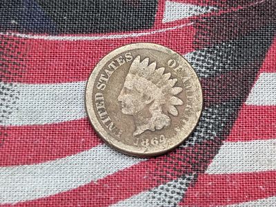 1864 Copper-Nickel Indian Head Cent Condition PLEASE NOTE Some coins may have a grade on the 