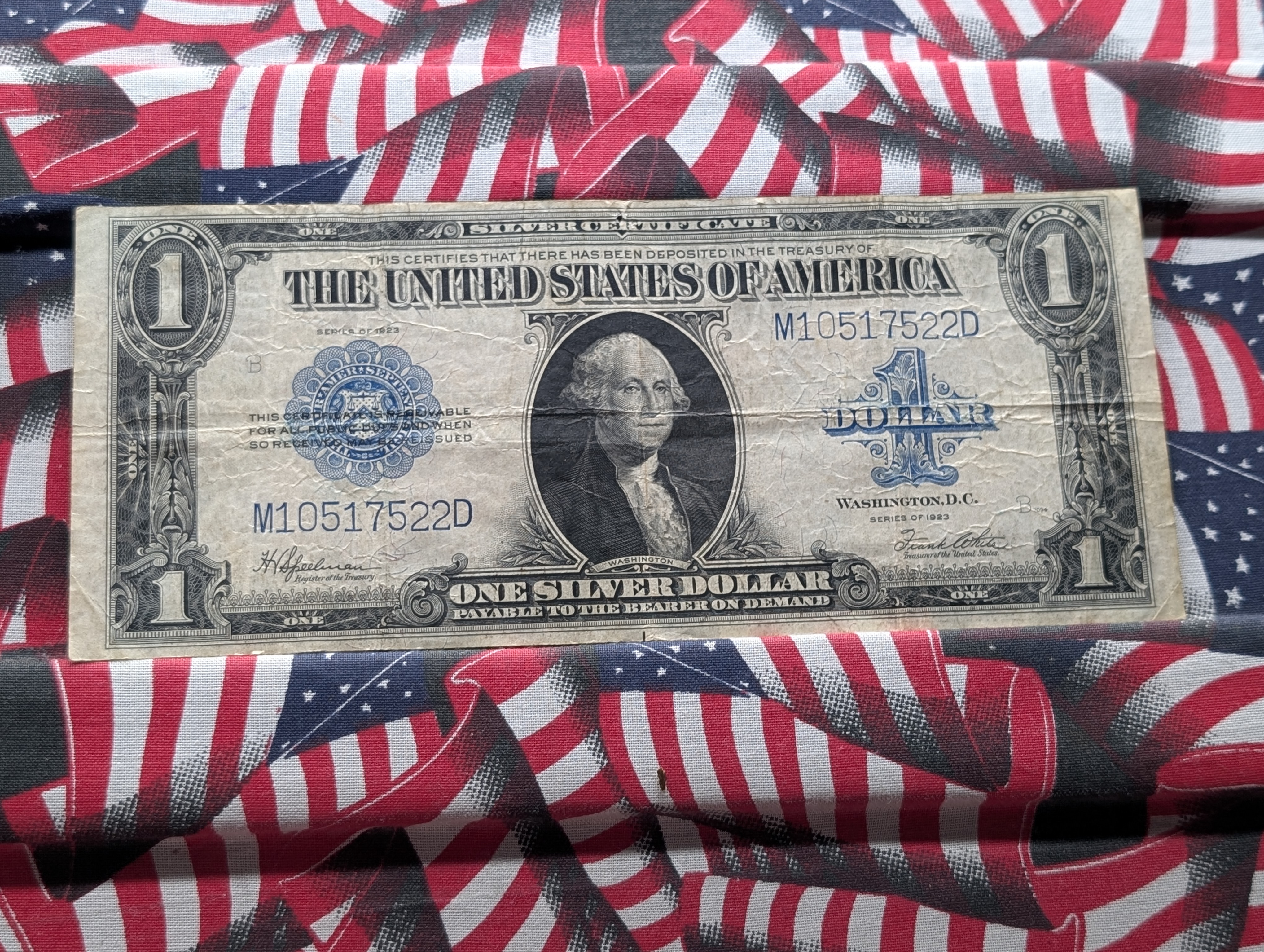 1923 Series Large $1 Silver Certificate