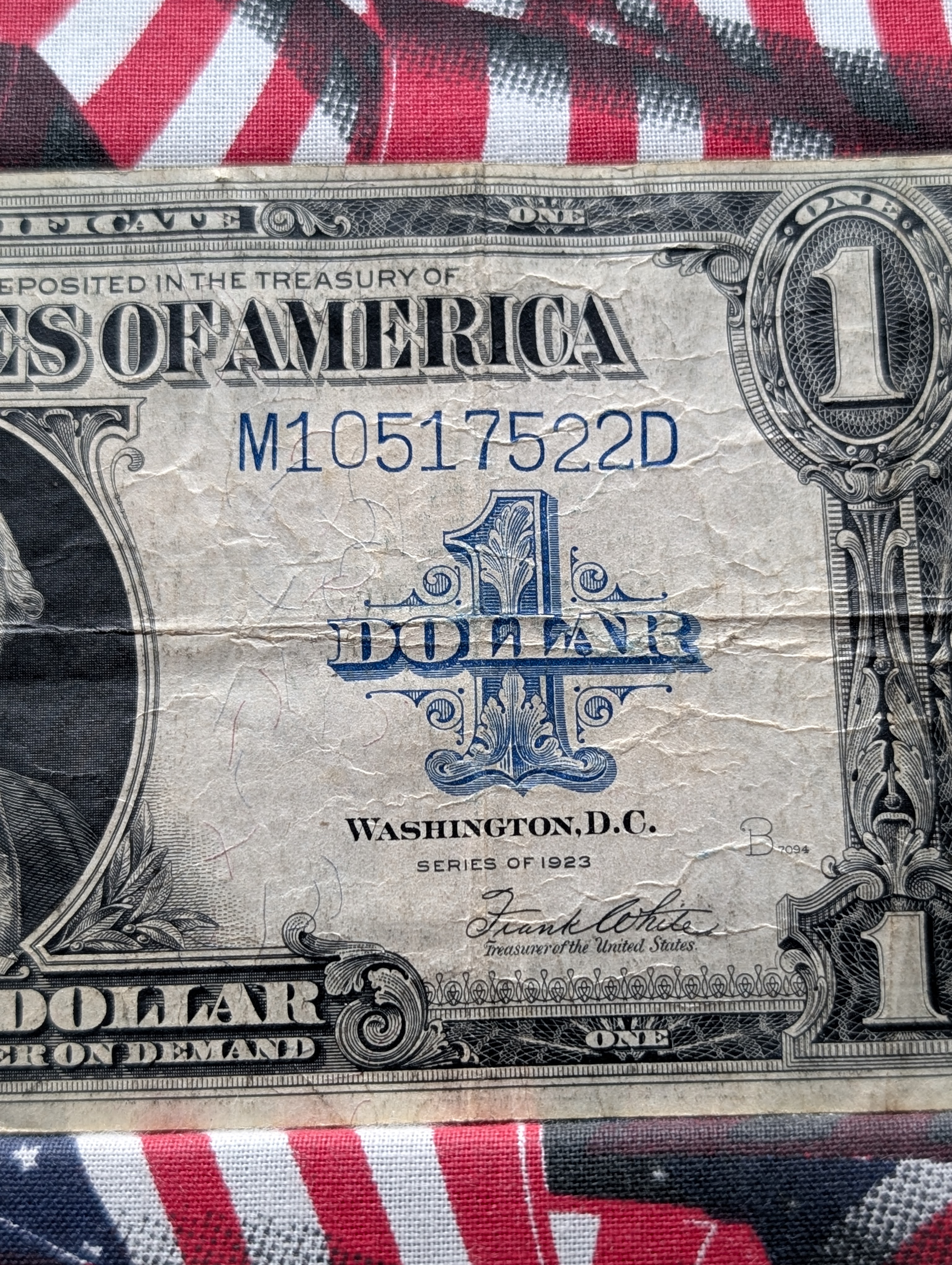 1923 Series Large $1 Silver Certificate