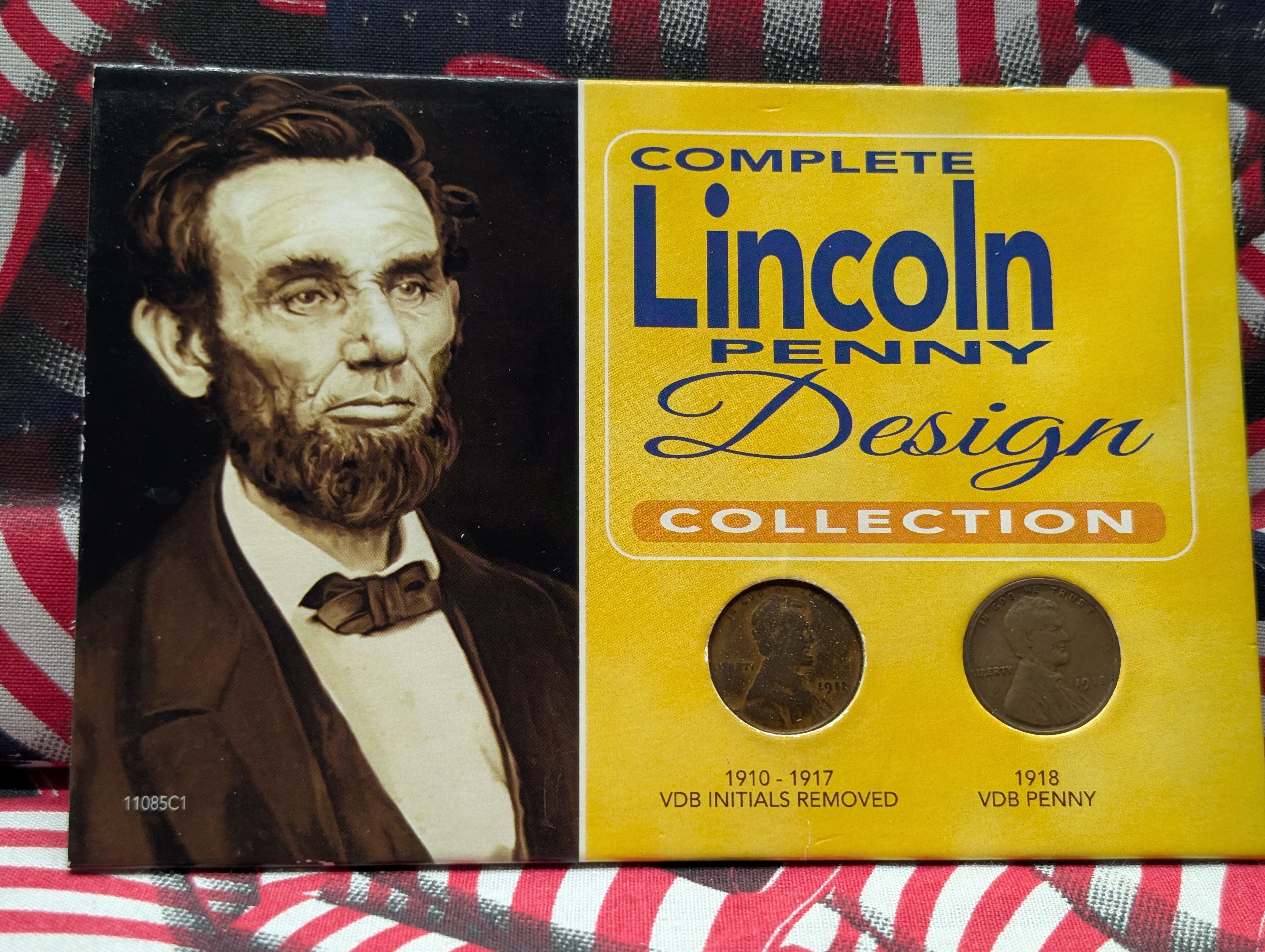 The Complete Lincoln Penny Design Collection, 12 Coins