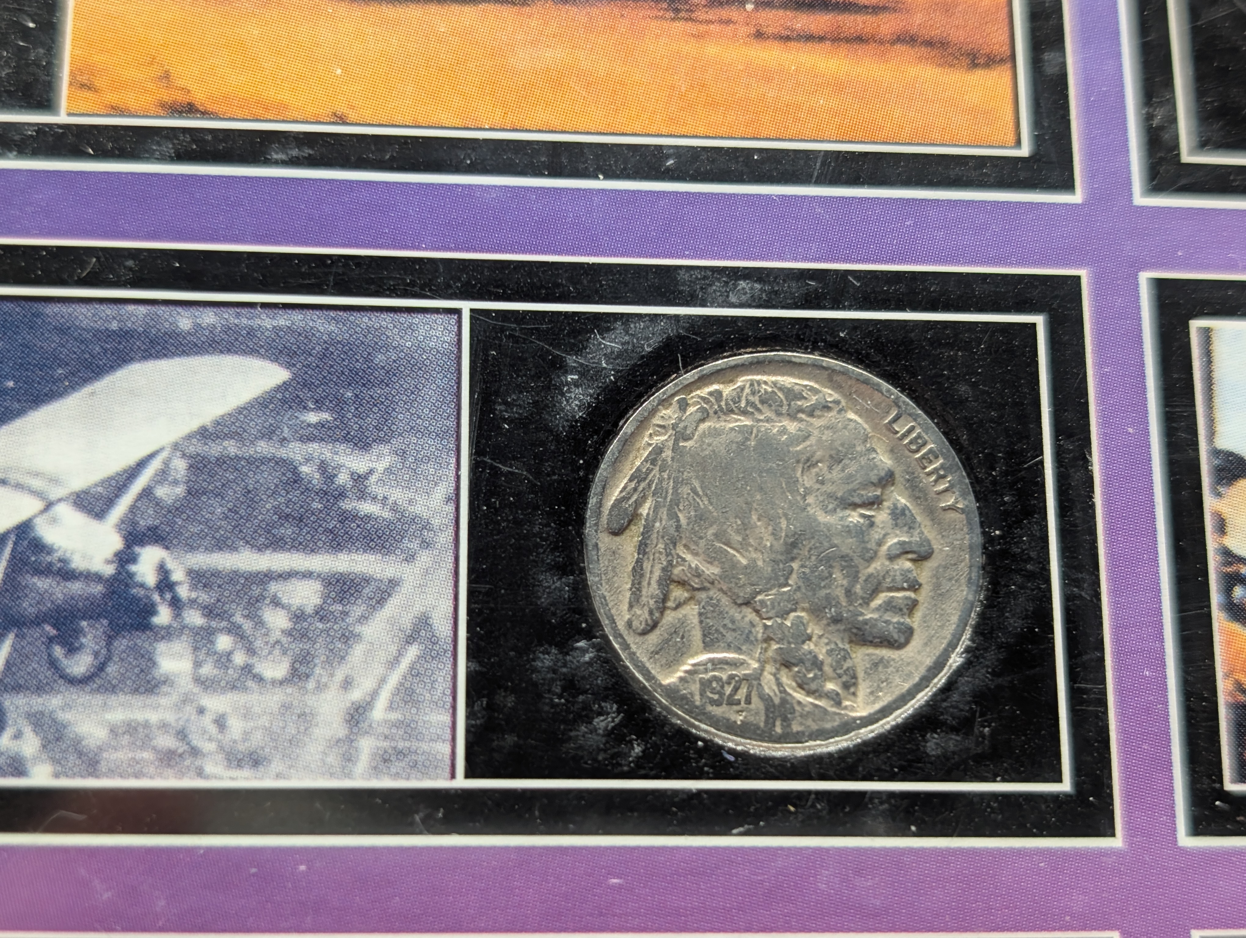 10 Decades of 20th Century Coins, Includes Two 90% Silver Coins - 1917 Mercury Dime, 1958 Franklin Half Dollar