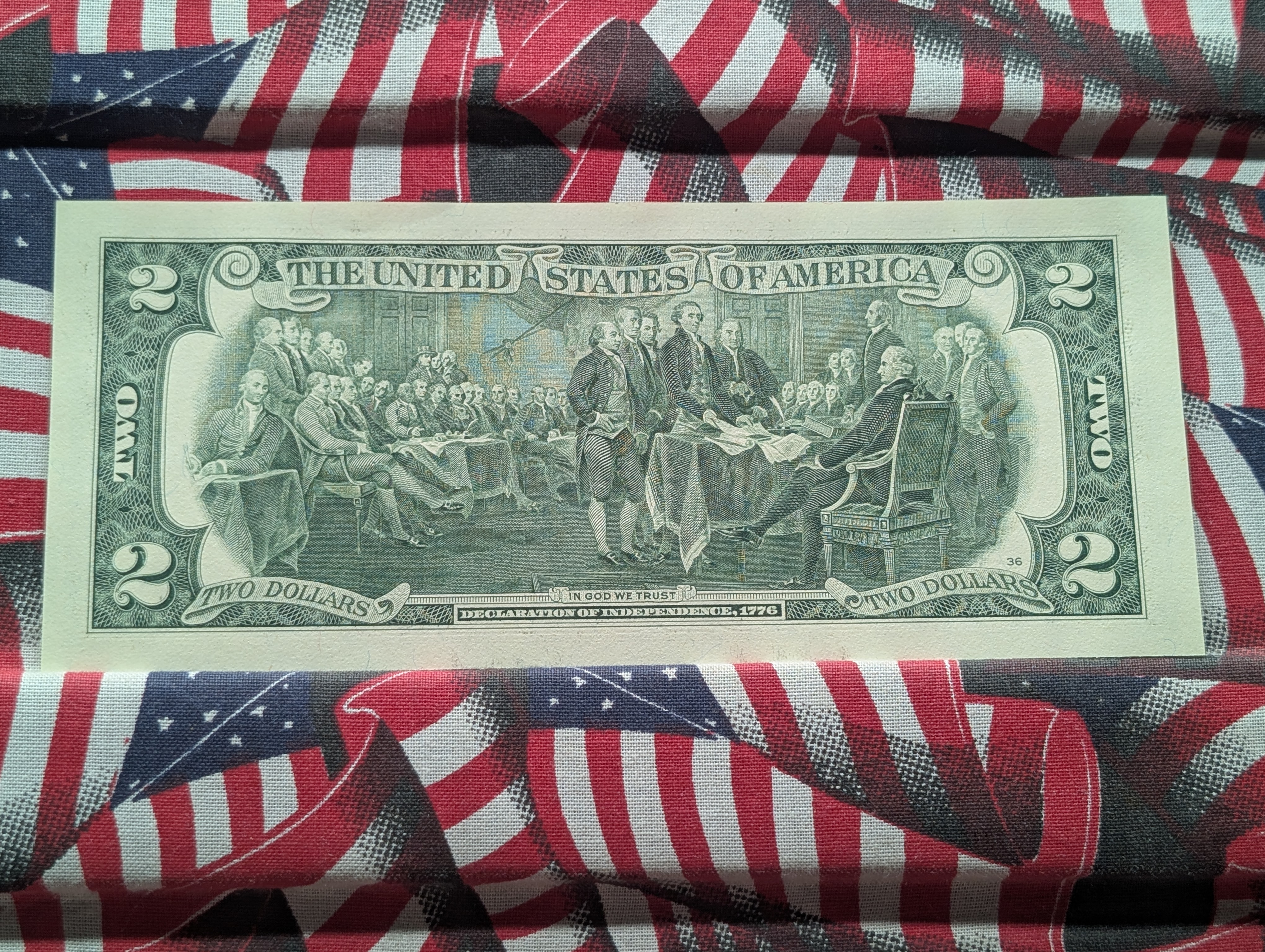 Star Trek 50th Anniversary 1966-2016 Colorized $2 Note