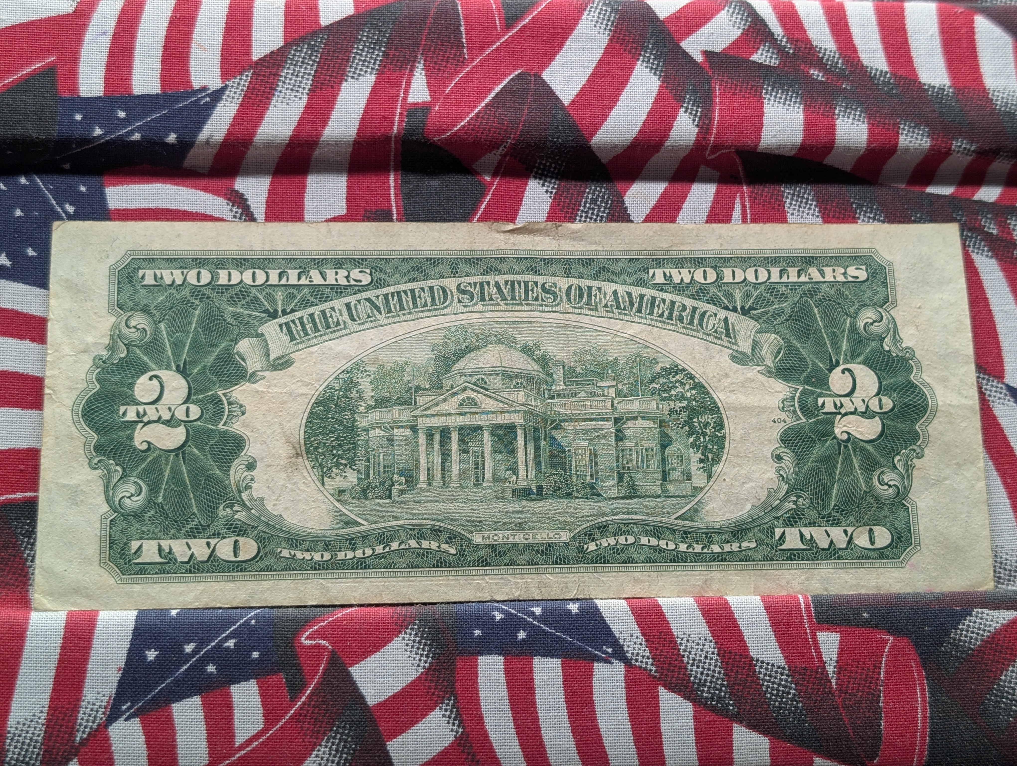 United States Red Seal Currency Collection - 1953 A Series $2 & 1953 B Series $5 Notes with COA