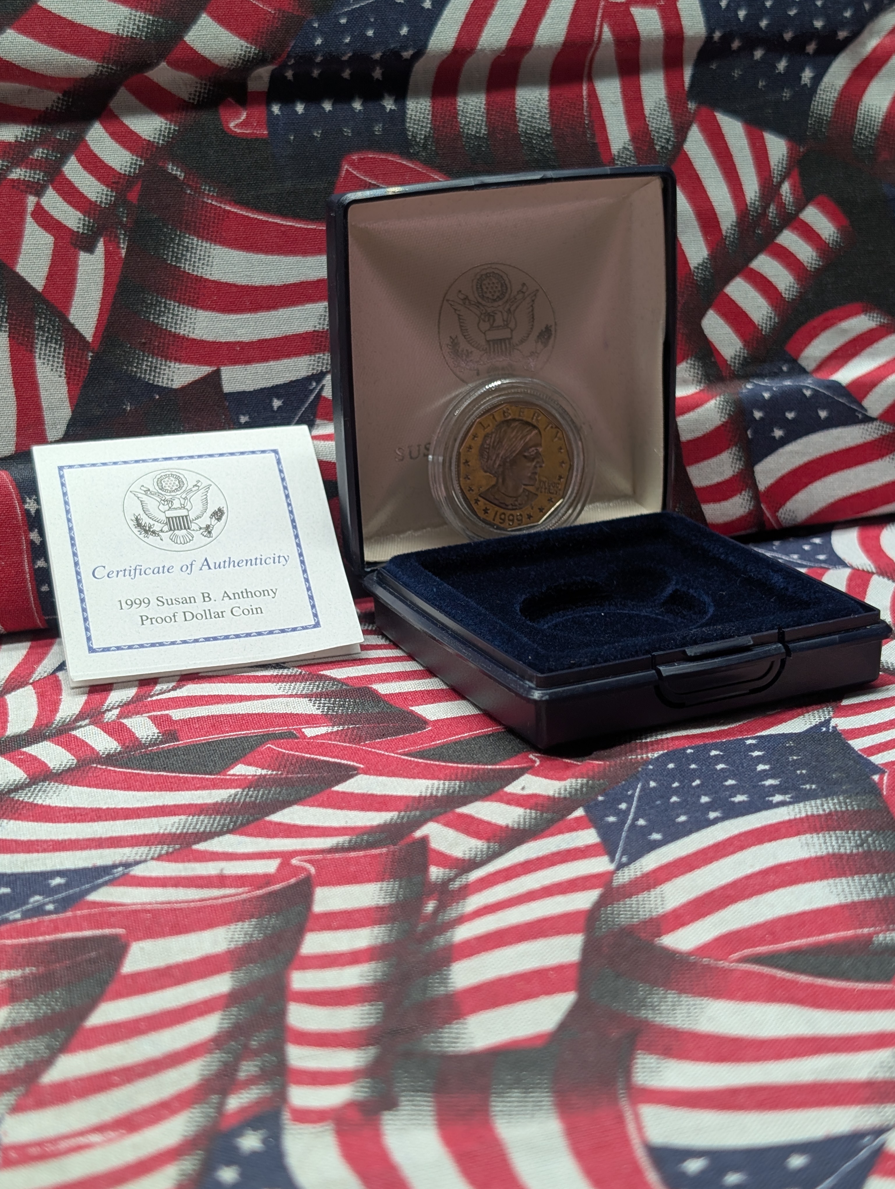 1999-P Proof Susan B. Anthony Dollar
