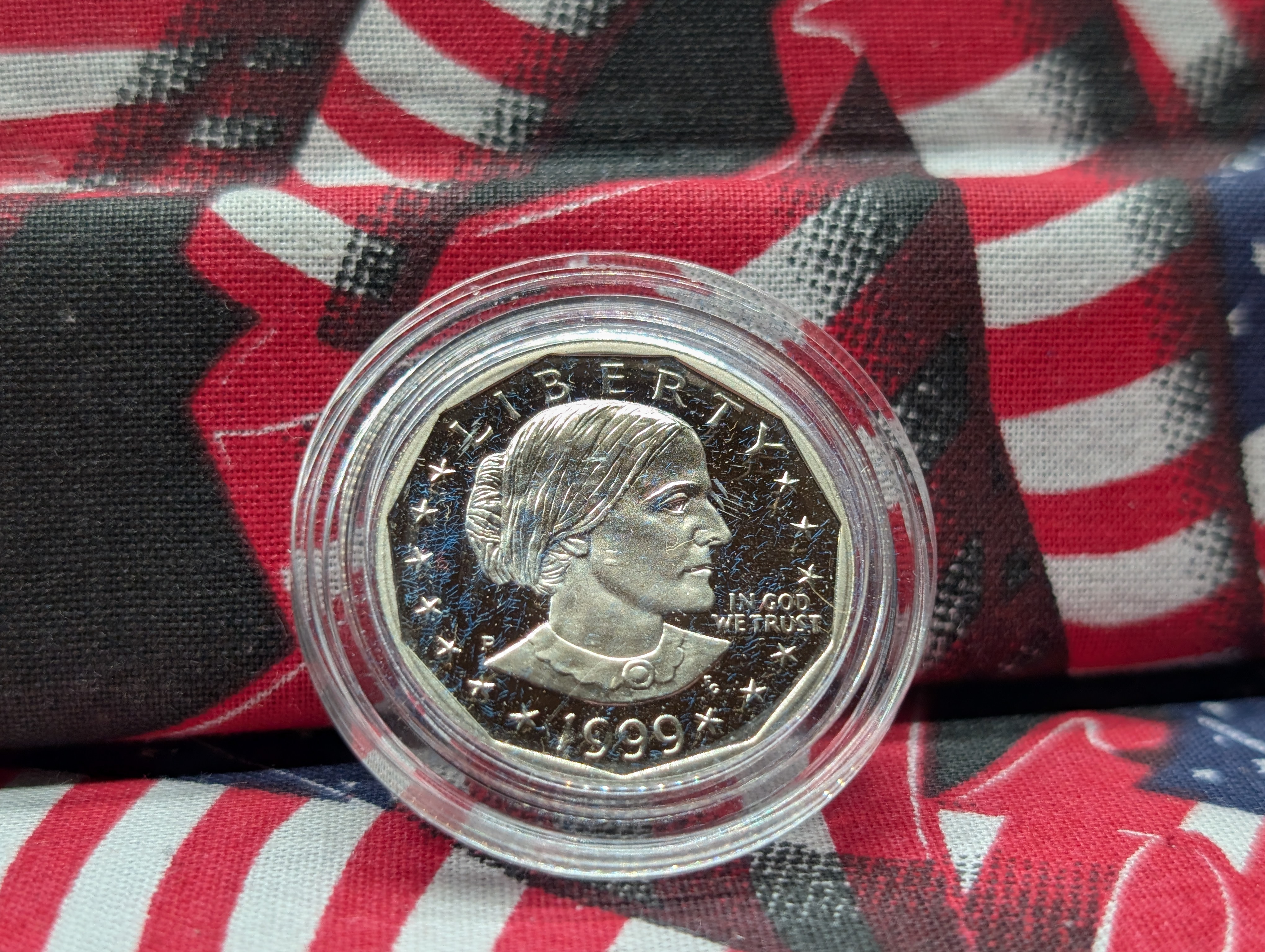 1999-P Proof Susan B. Anthony Dollar