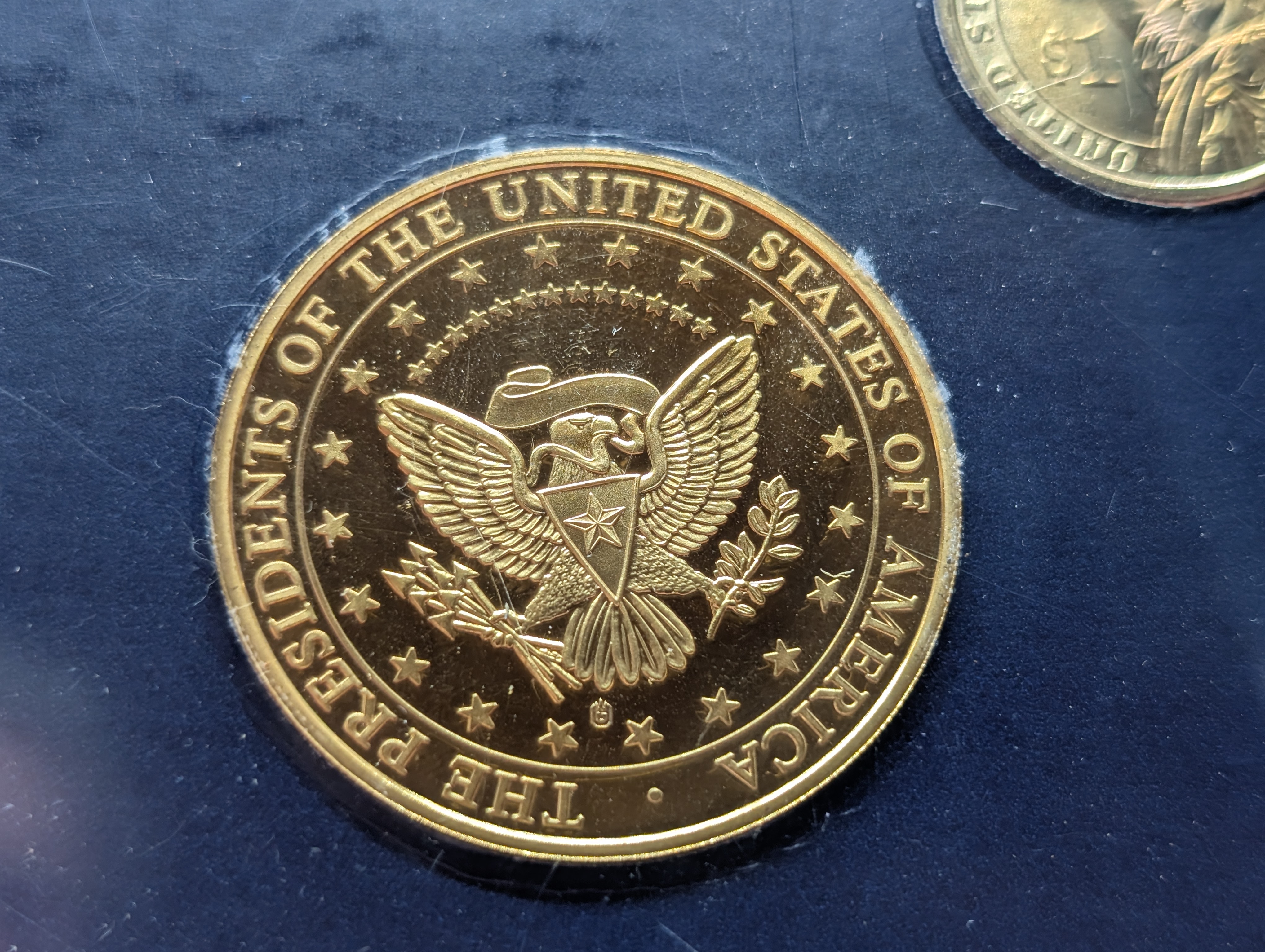 Limited Edition Andrew Jackson Presidential Proof Set with Medal and Presidential Dollar