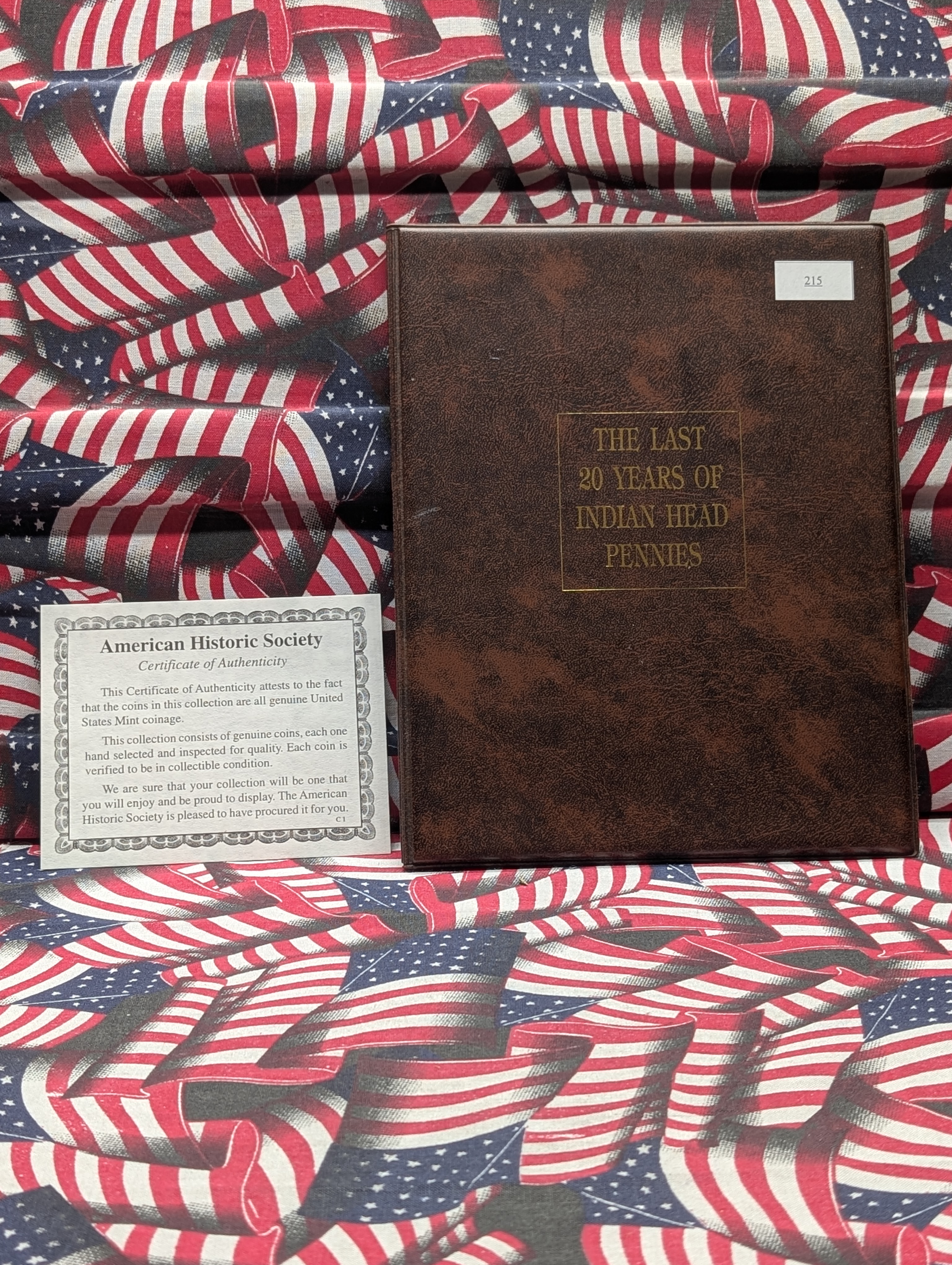 The Last 20 Years of Indian Head Pennies - Includes 1909 - 20 Coins, 1890 to 1909