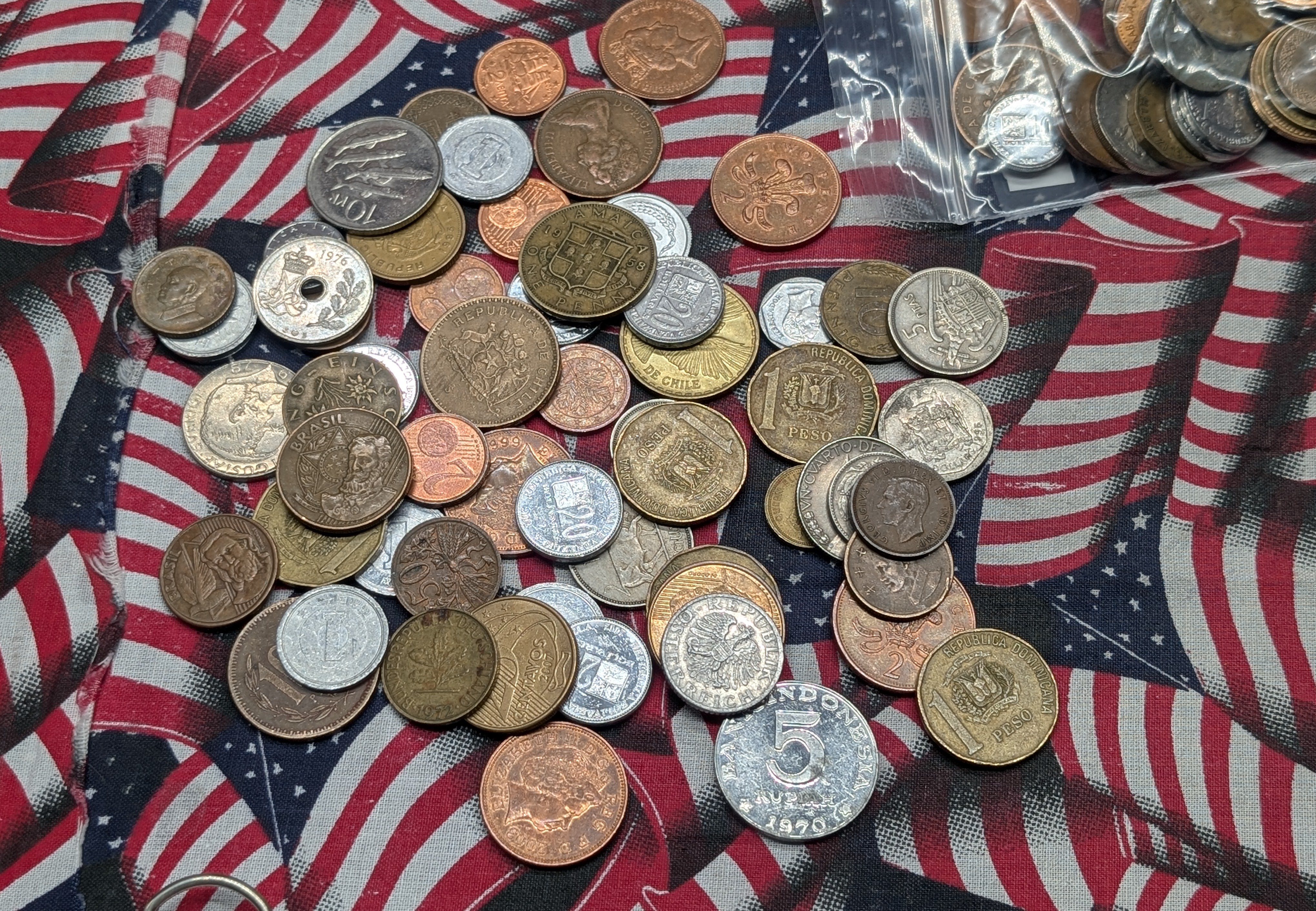 1.9 lbs. Bag of World Coins