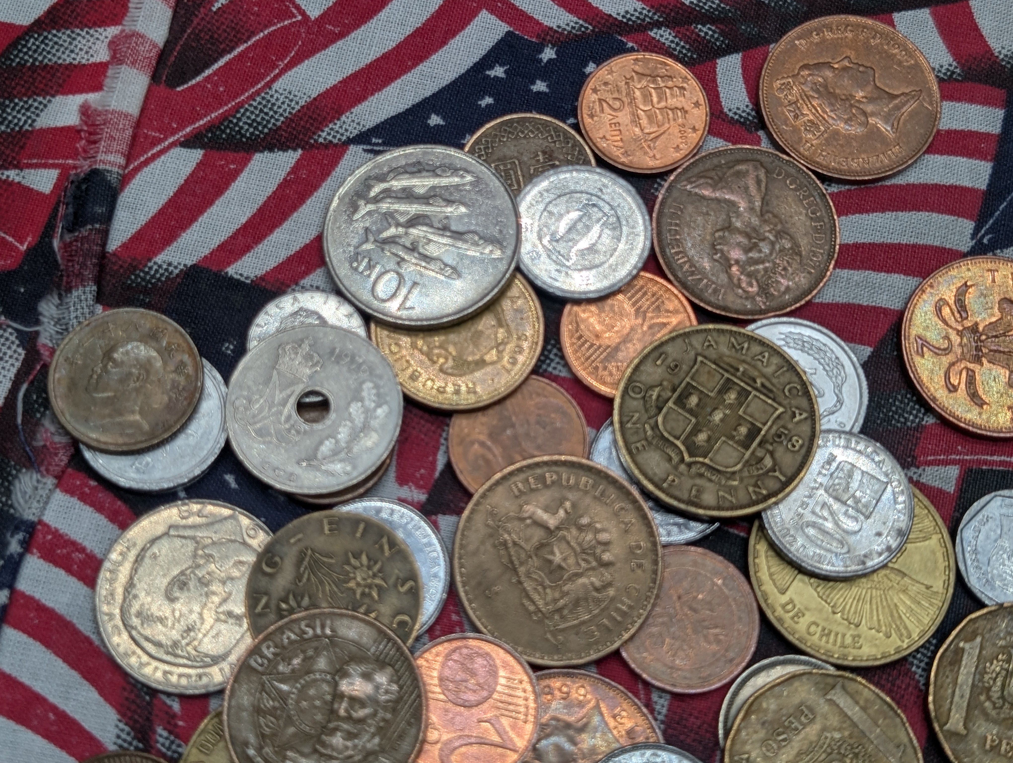 1.9 lbs. Bag of World Coins