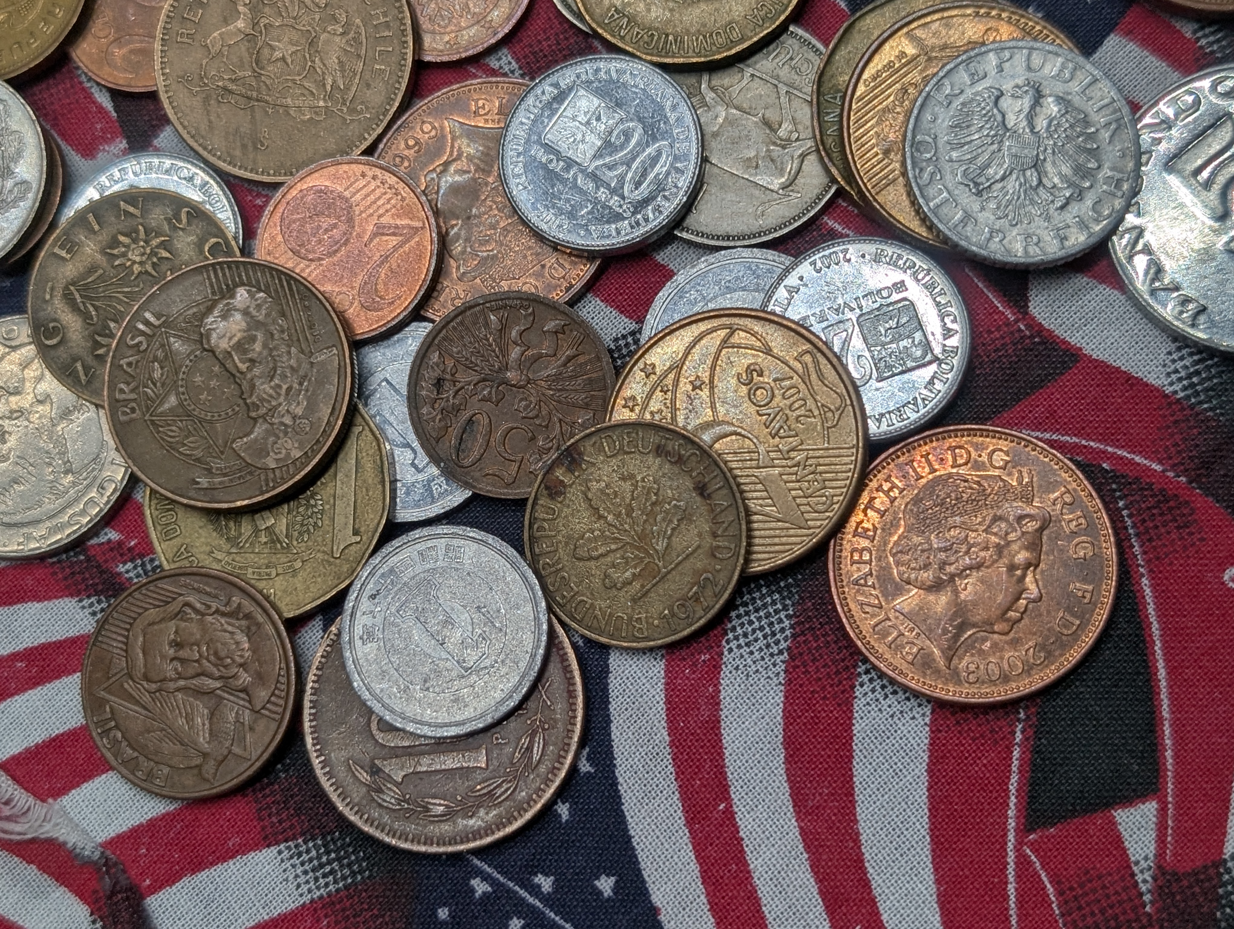 1.9 lbs. Bag of World Coins