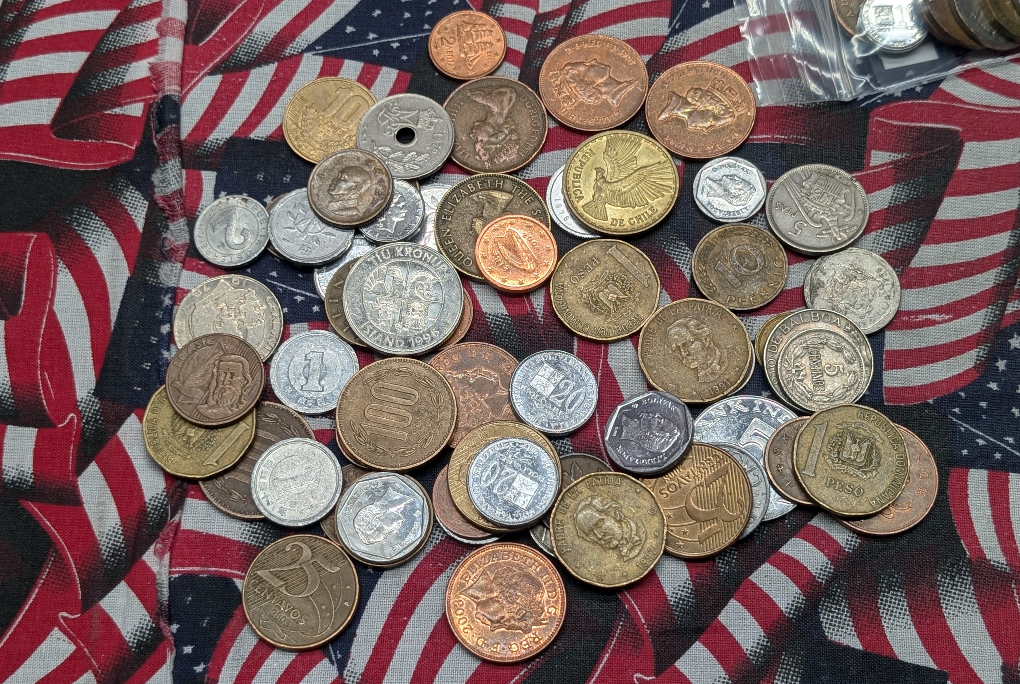 1.9 lbs. Bag of World Coins