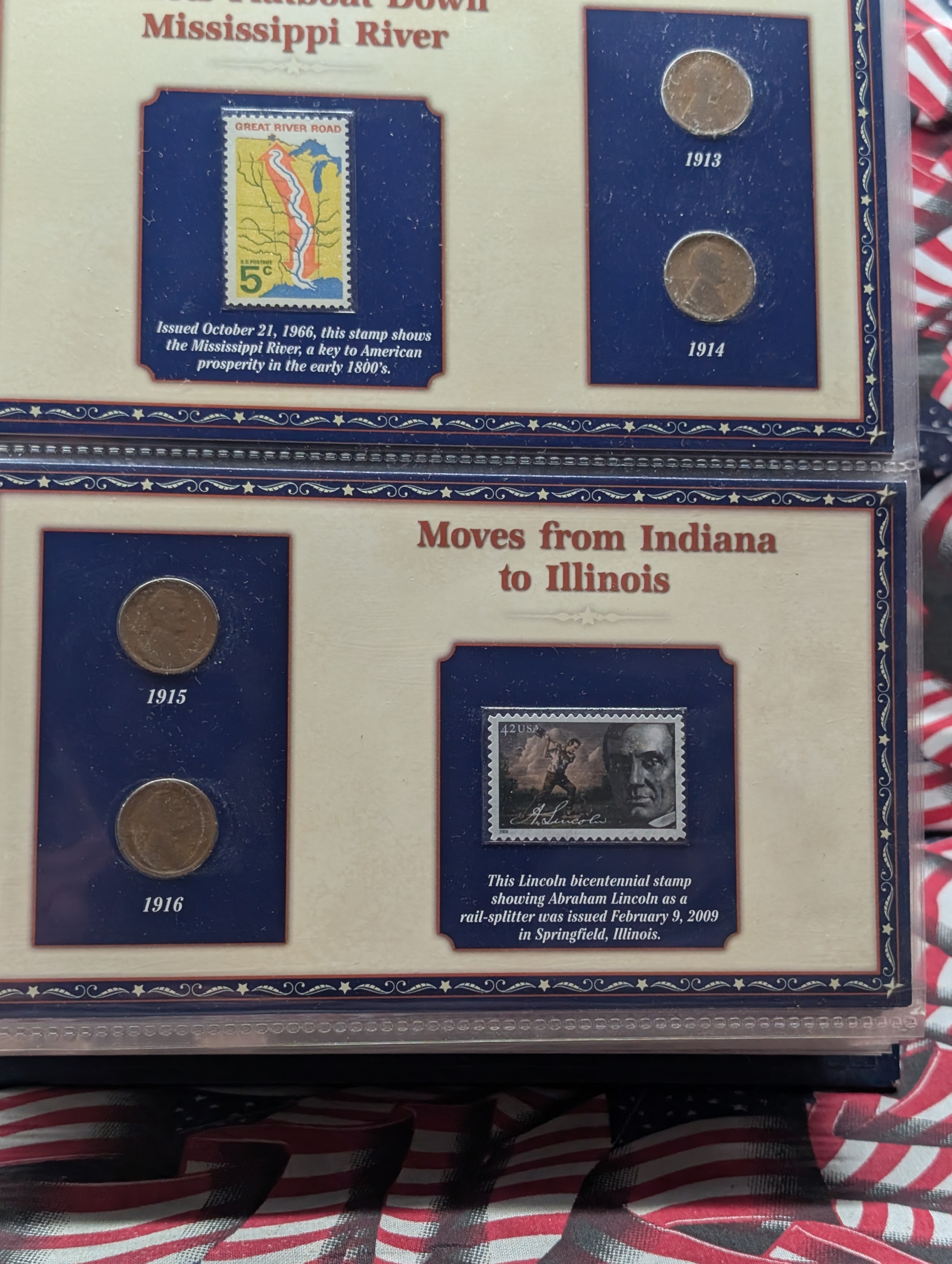 100 Years of Lincoln Coins and Stamps 1909-2009