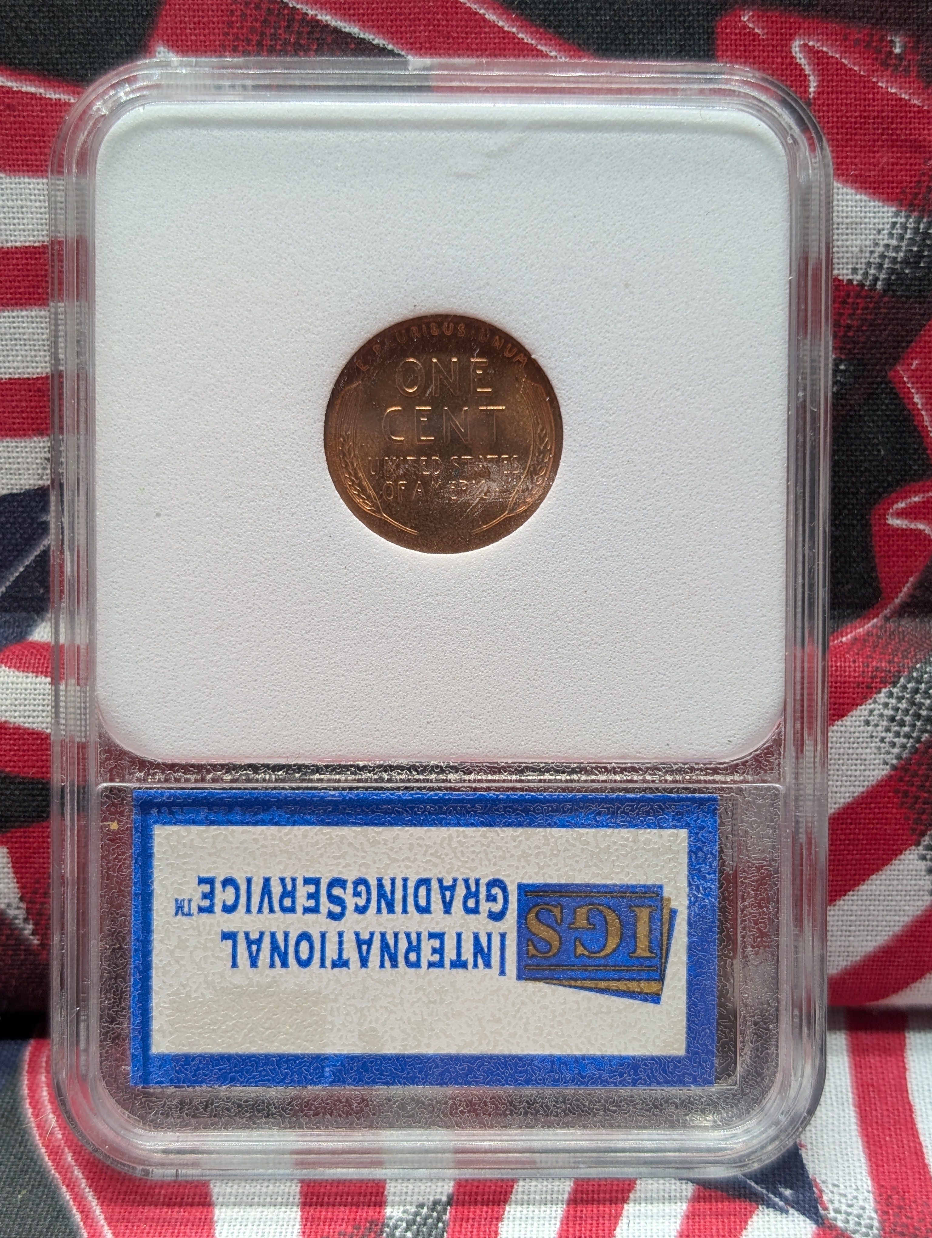 1955-S Lincoln Wheat Cent IGS MS 68 RED