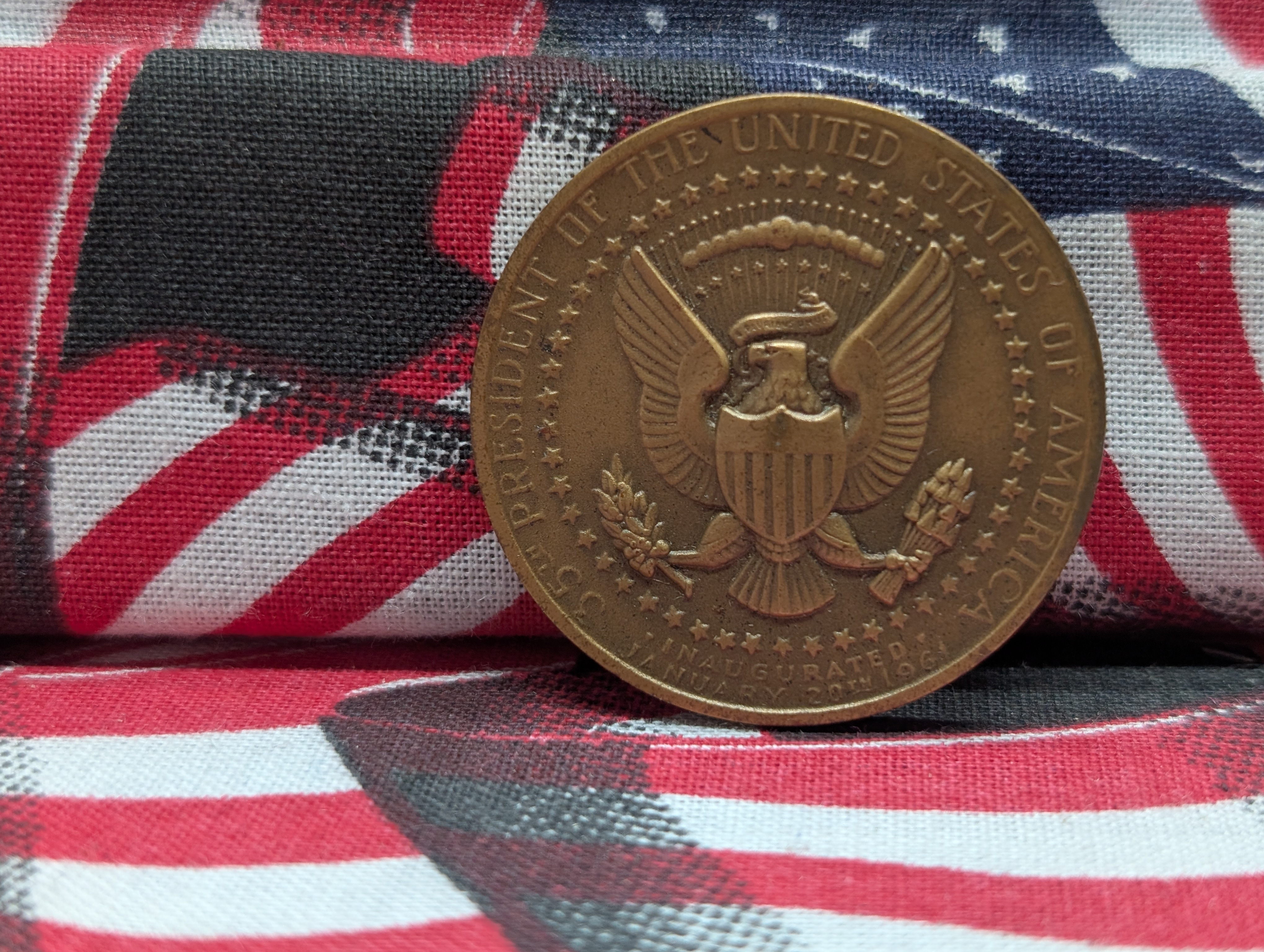 Collection of 6 Presidential Tokens and Medals