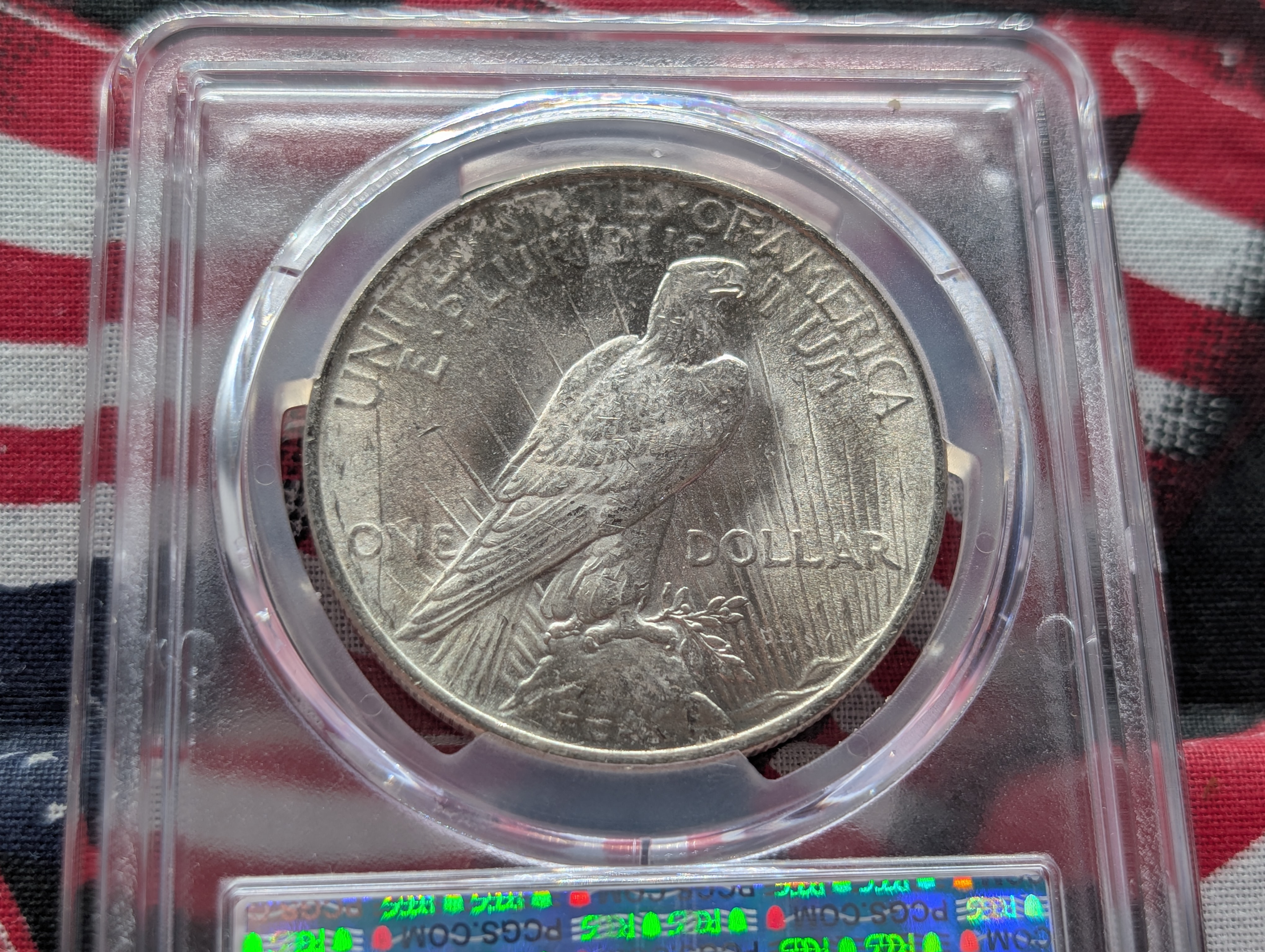 1922 Peace Silver Dollar PCGS MS62!