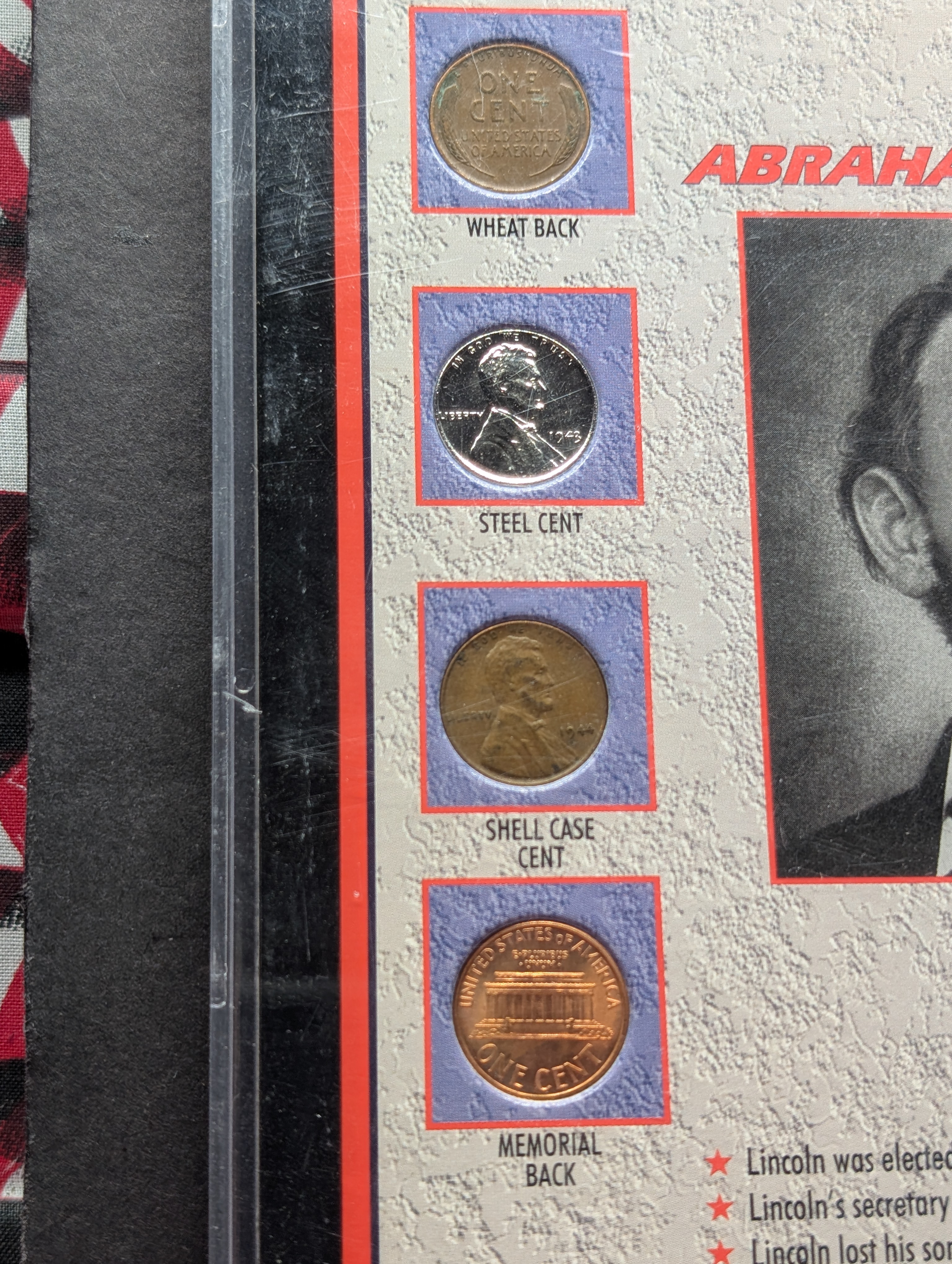 Truth is Sometimes Stranger Than Fiction Collection - 2 Medals and 6 Coins, Lincoln/ Kennedy