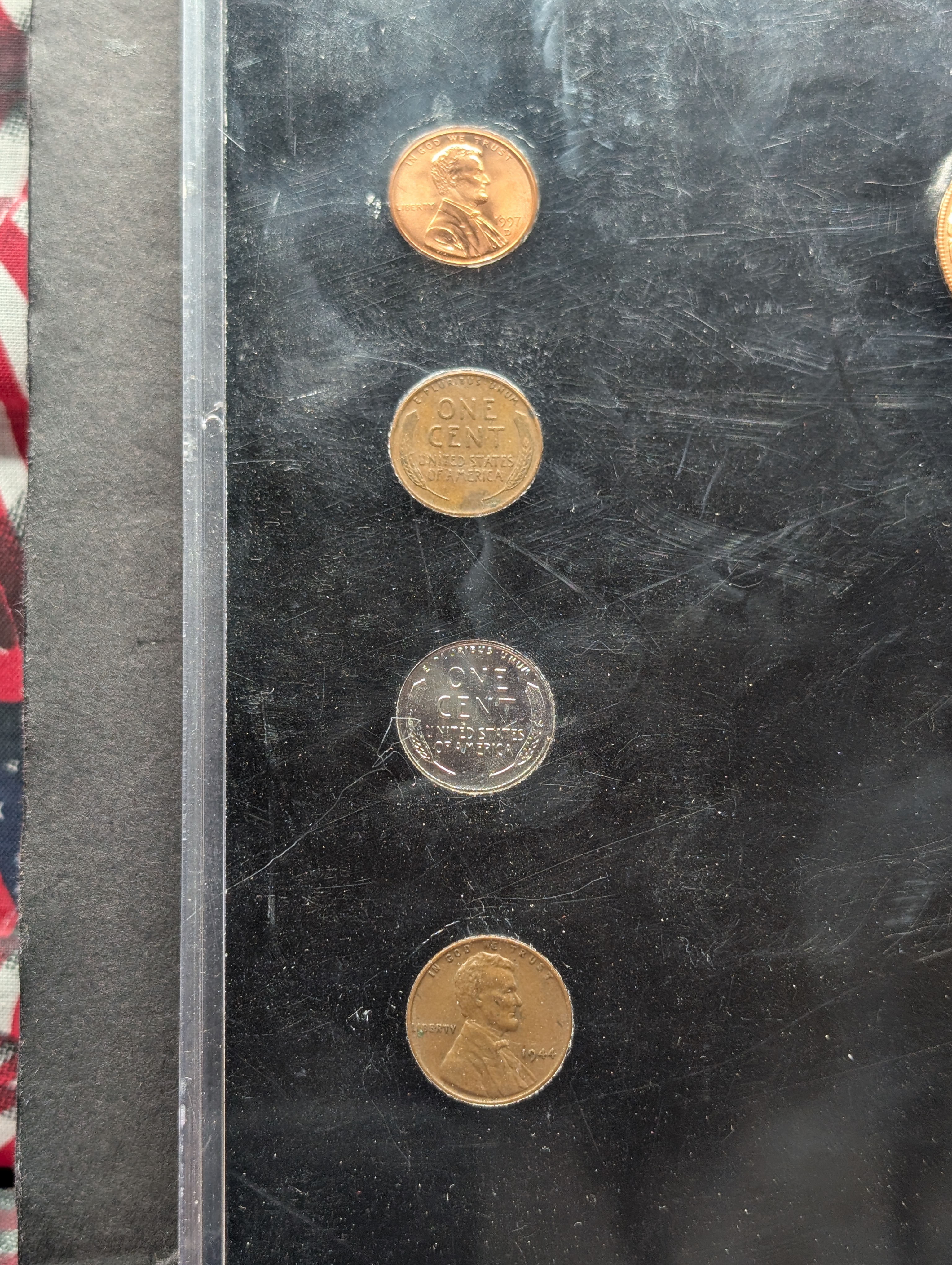 Truth is Sometimes Stranger Than Fiction Collection - 2 Medals and 6 Coins, Lincoln/ Kennedy