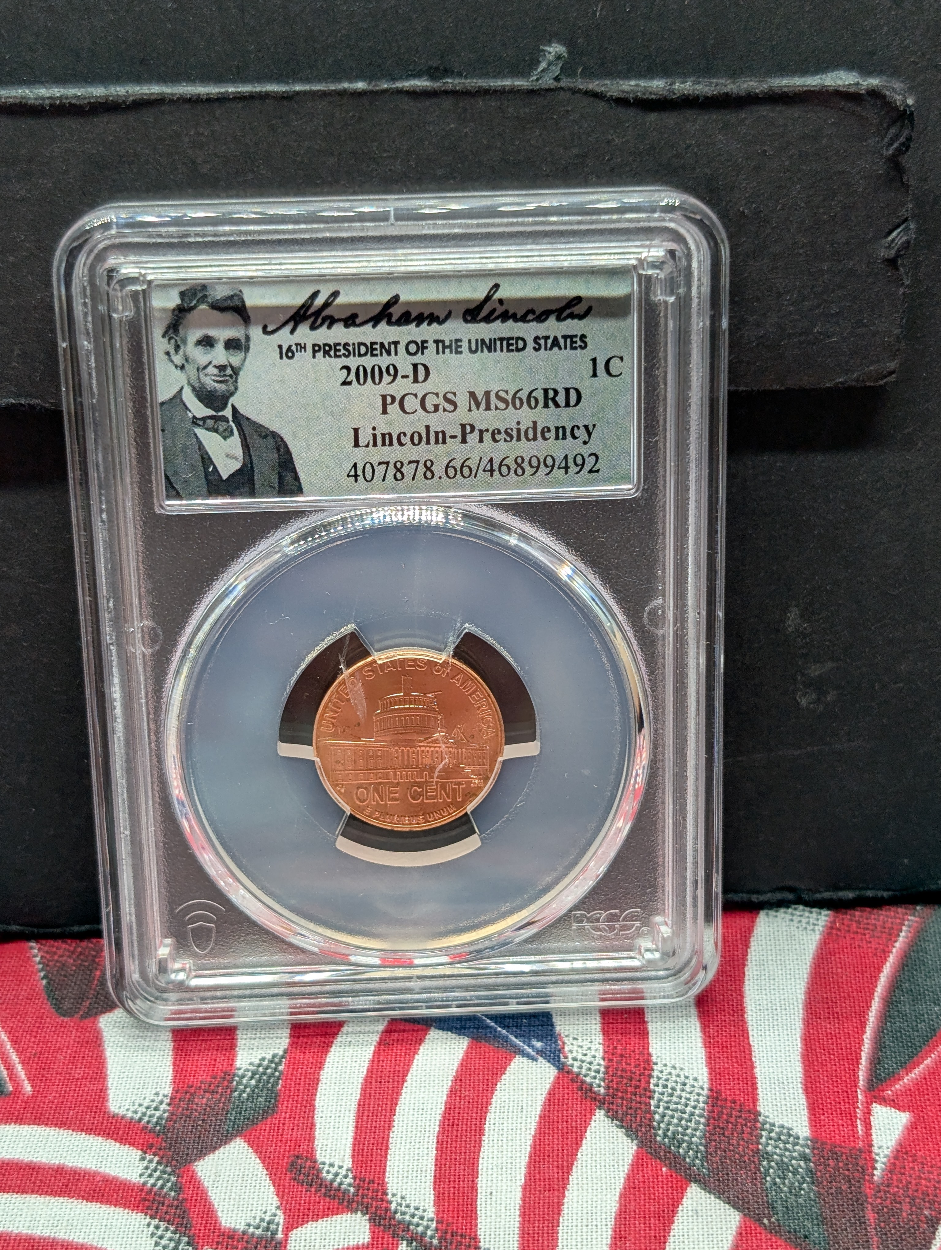 2009-D Lincoln Presidency Cent PCGS MS66 RD