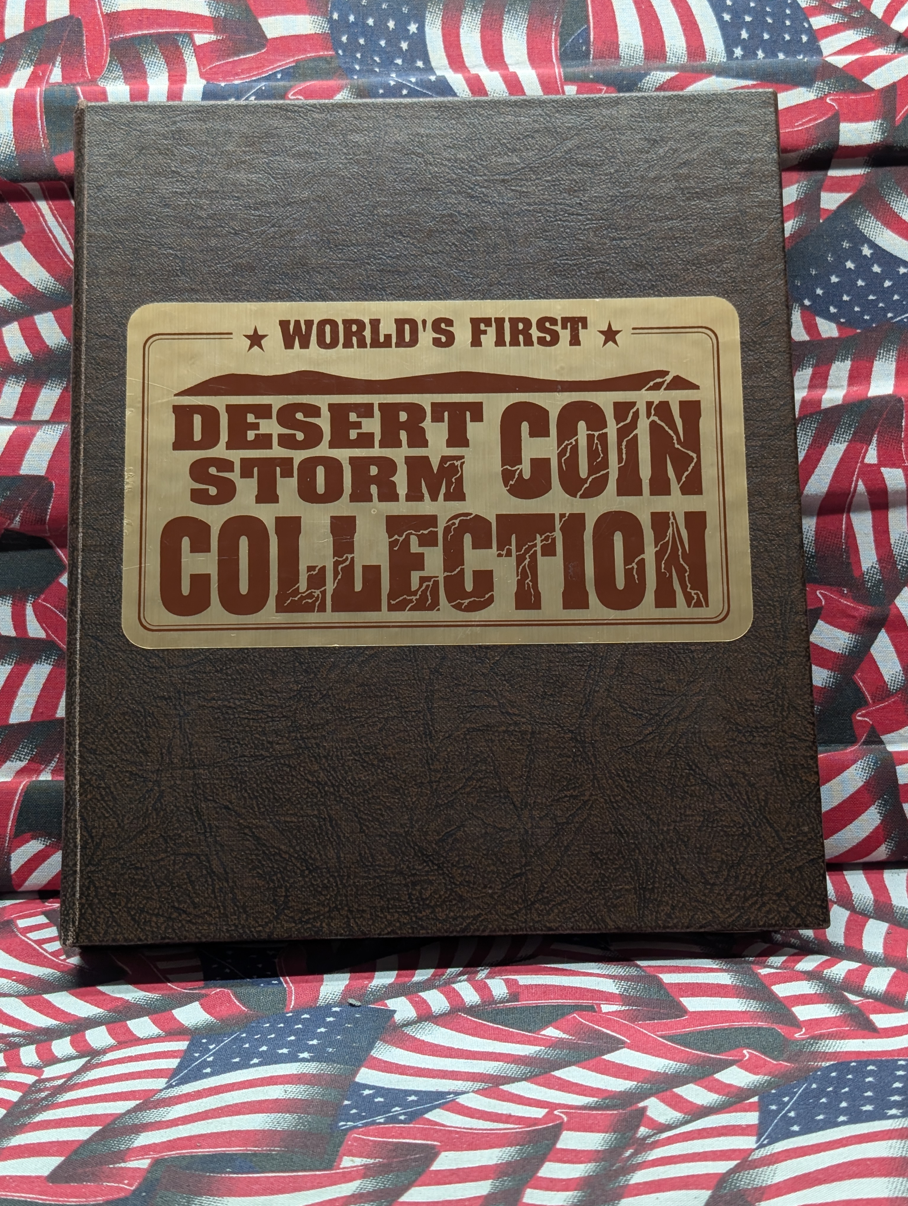 RARE & SELDOM SEEN in UNC Condition!! 1991 Hutt River Province $5 Desert Storm Coin Collection in Dansco Album (45 Total Coins)