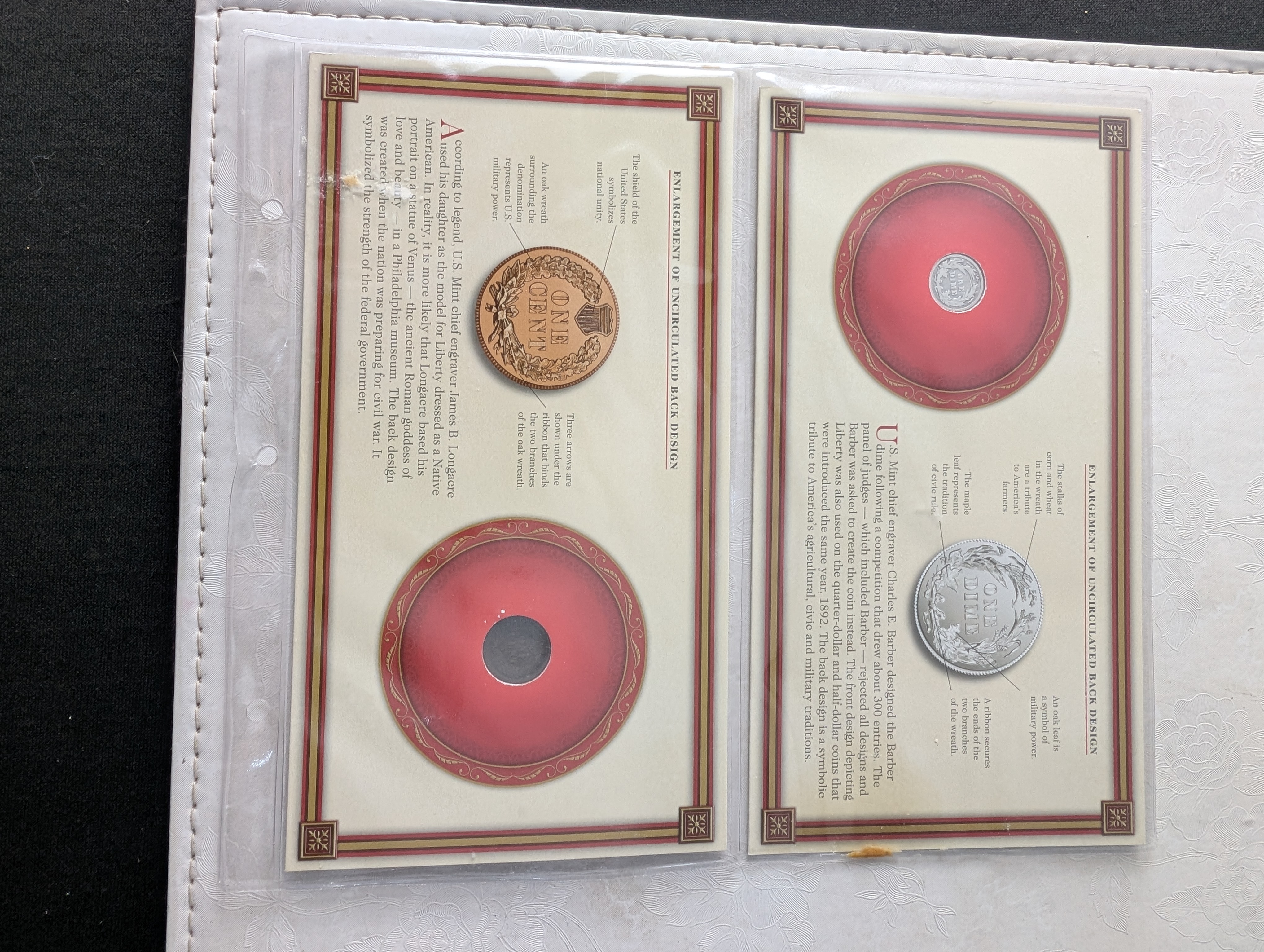 U.S. Coins of the 19th Century - Complete Type Coin Collection in Album - 8 Silver Coins! Quarter, Half Dollar, S.L. Dime, S.L. Half Dime, M