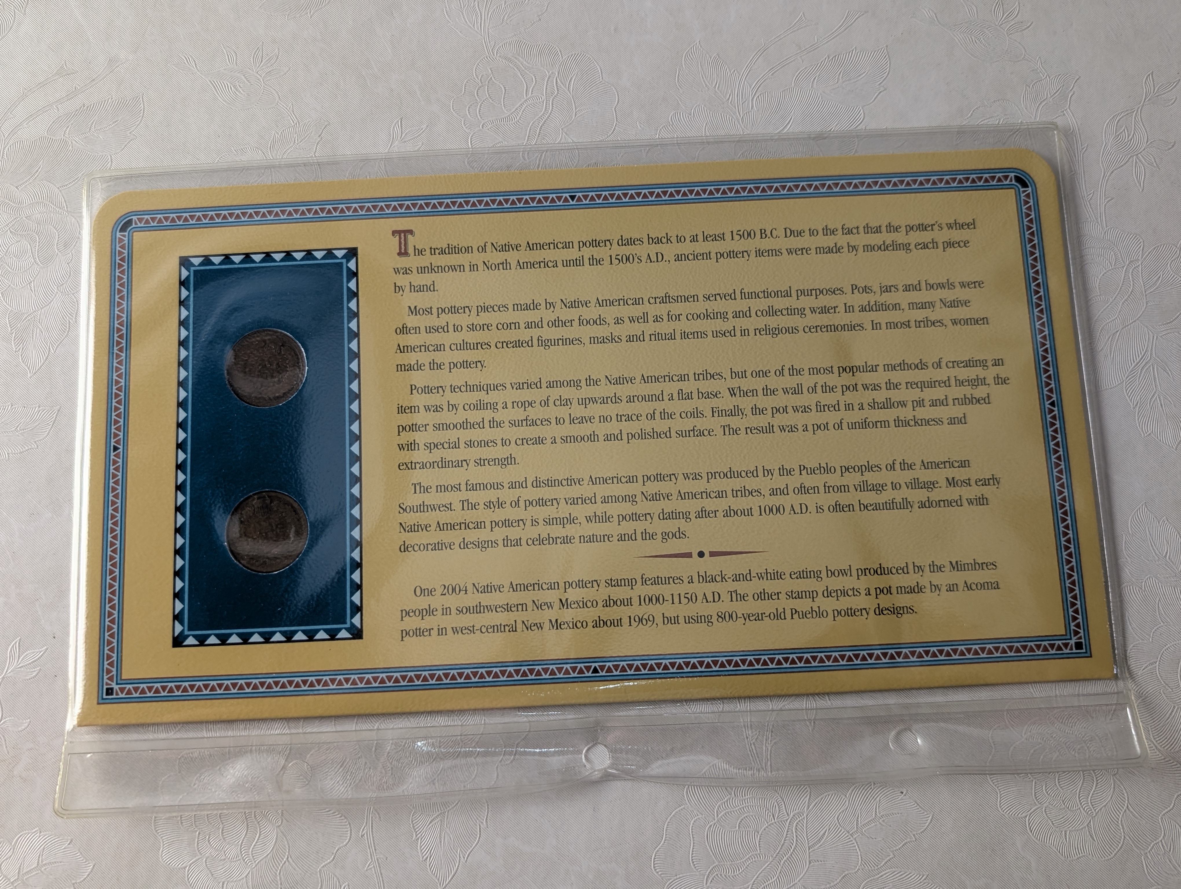 Collection of Various Dated Scarce Indian Head Cents & Vintage Commem Stamps in Album - 28 Coins