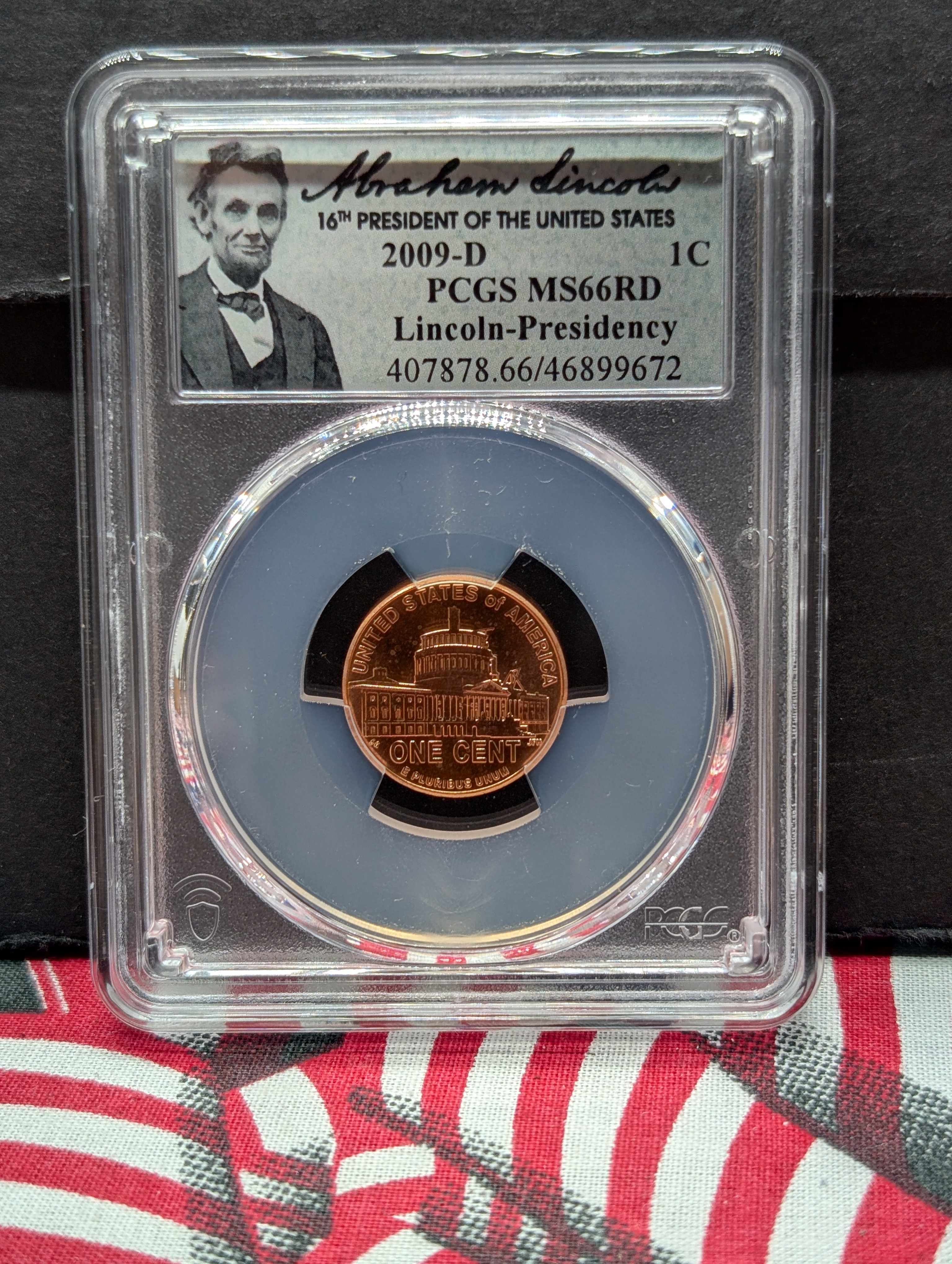 2009-D Lincoln Presidency Cent PCGS MS66 RD