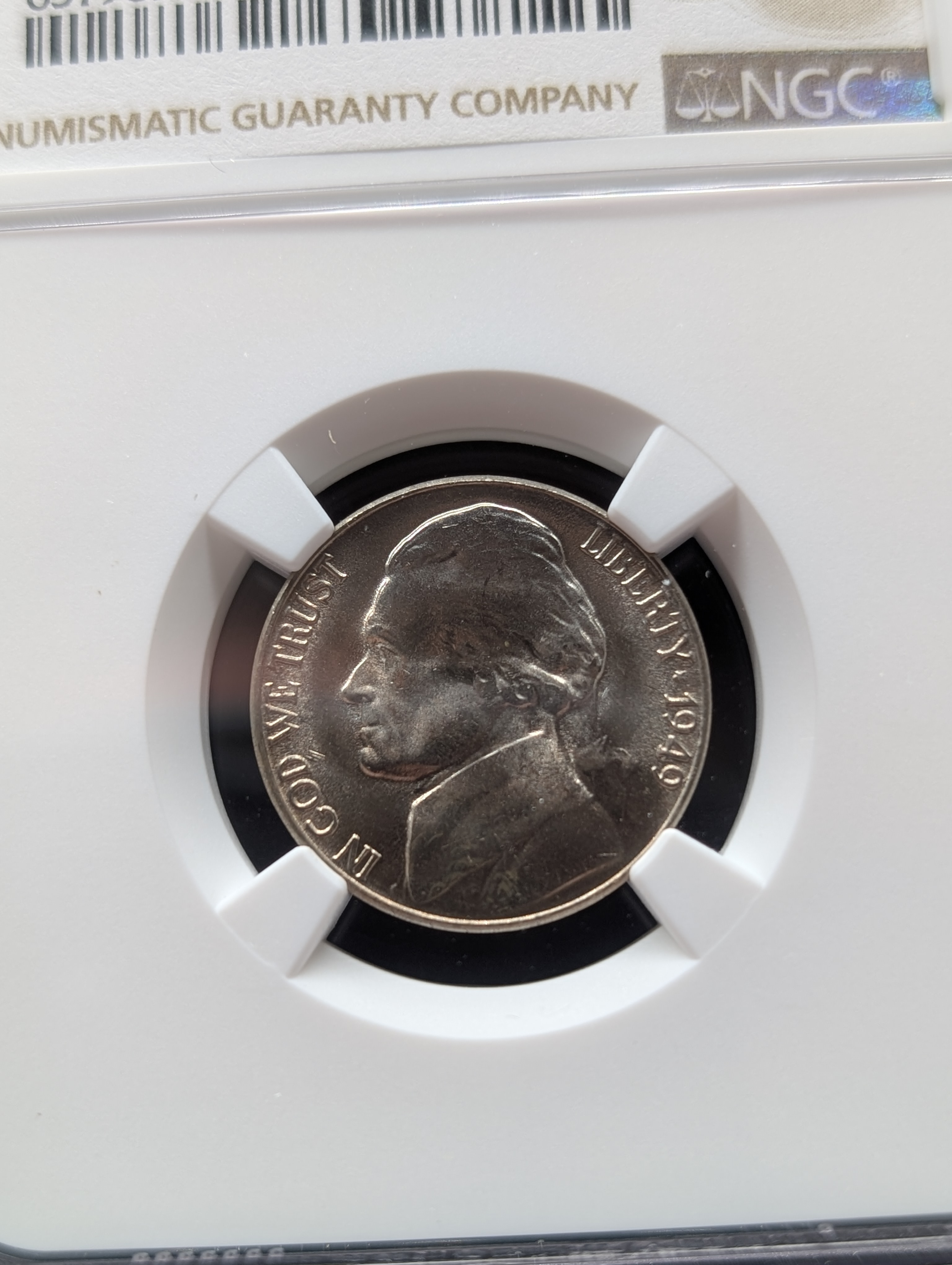 1949-D Jefferson Nickel NGC MS66
