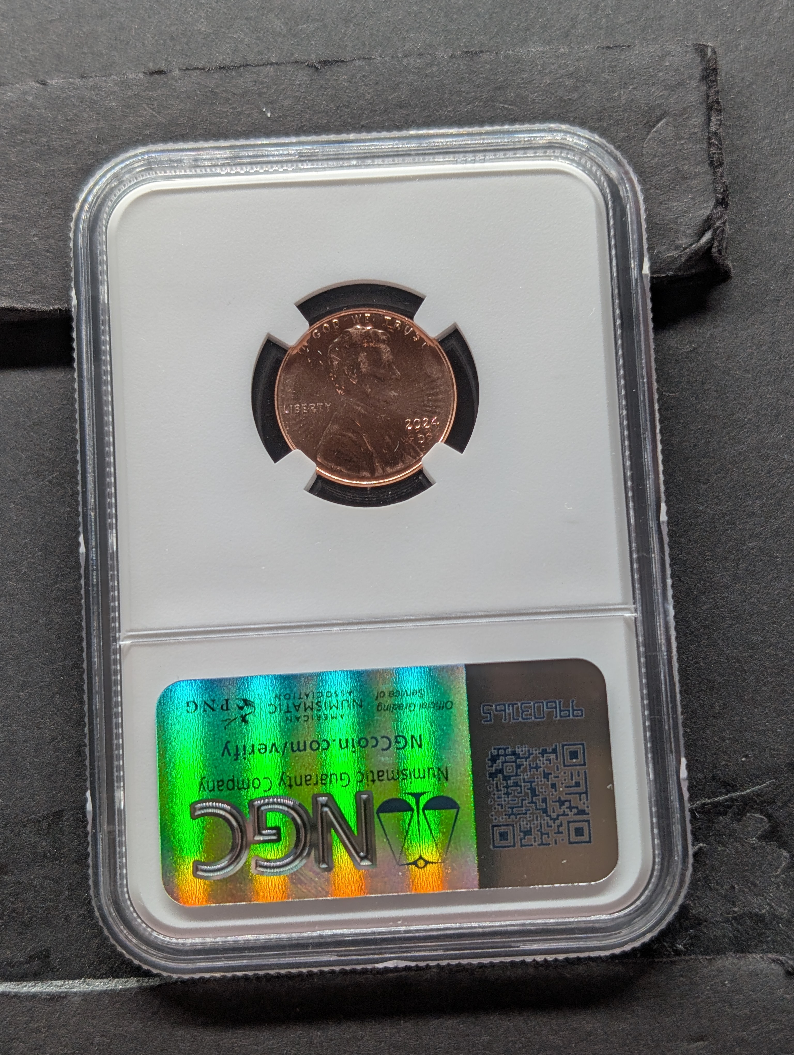 2024-D Lincoln Shield Cent - NGC MS67 RD - Early Release