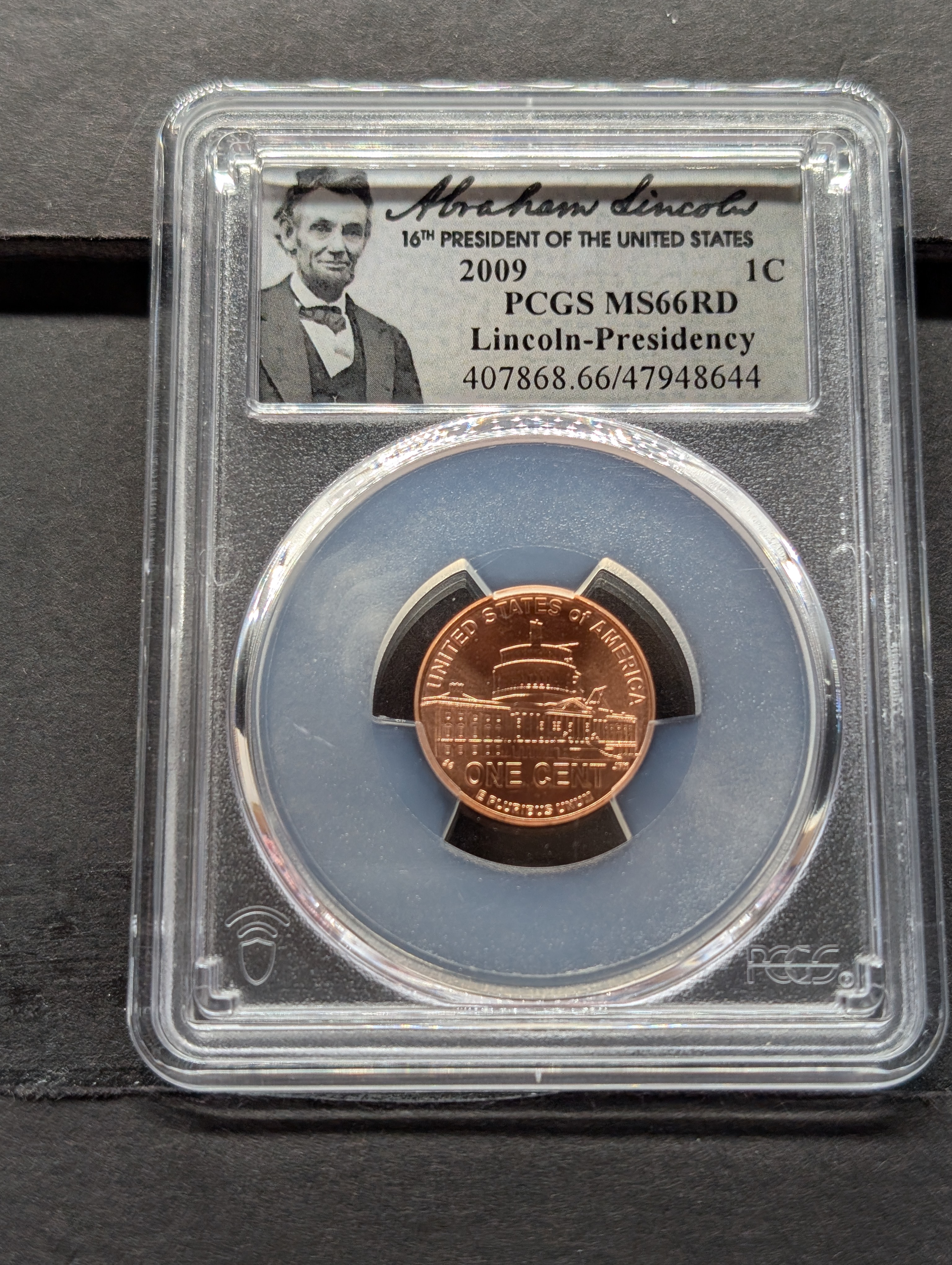 2009-P Lincoln Presidency Cent - PCGS MS66 RD