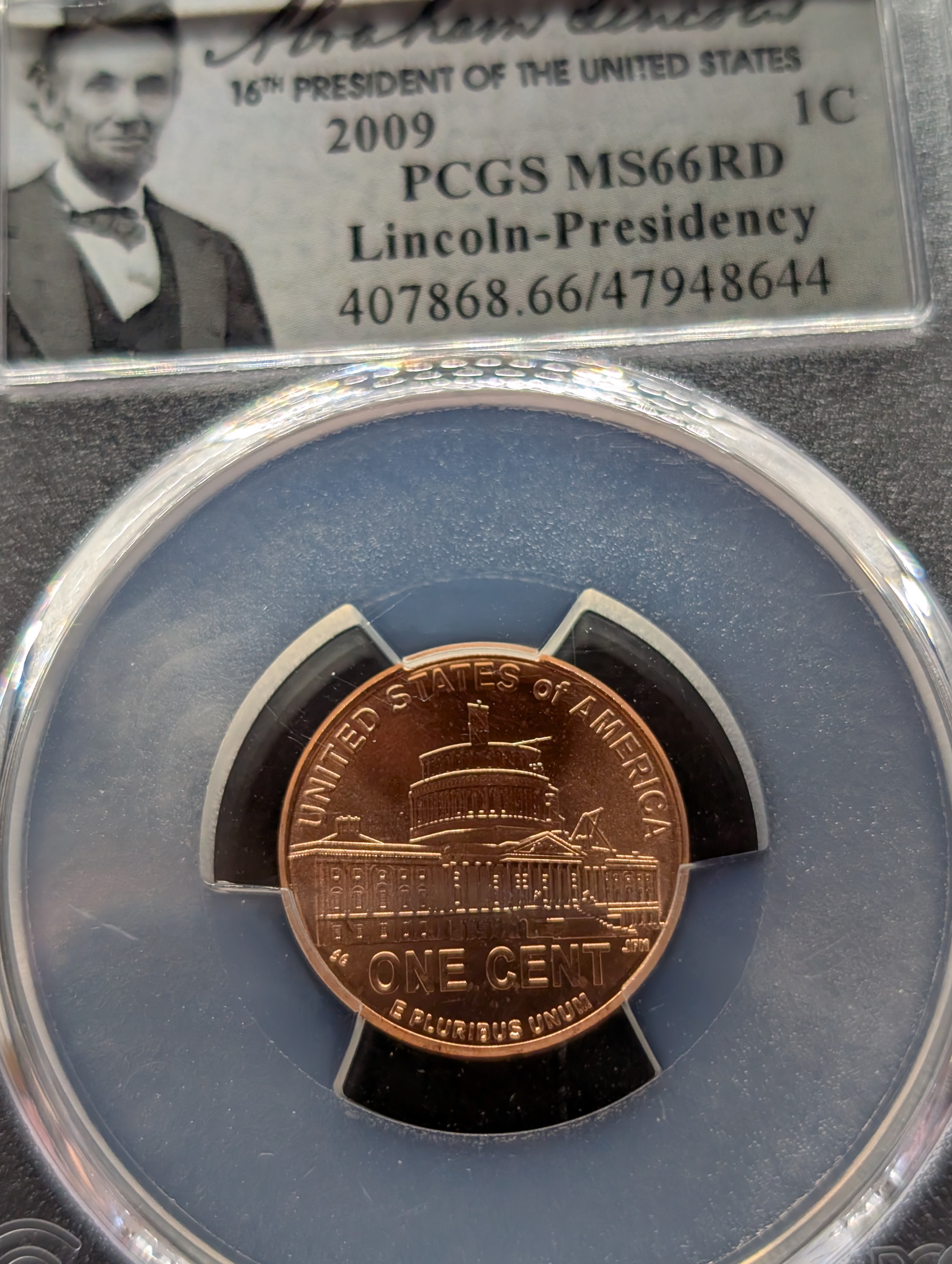 2009-P Lincoln Presidency Cent - PCGS MS66 RD