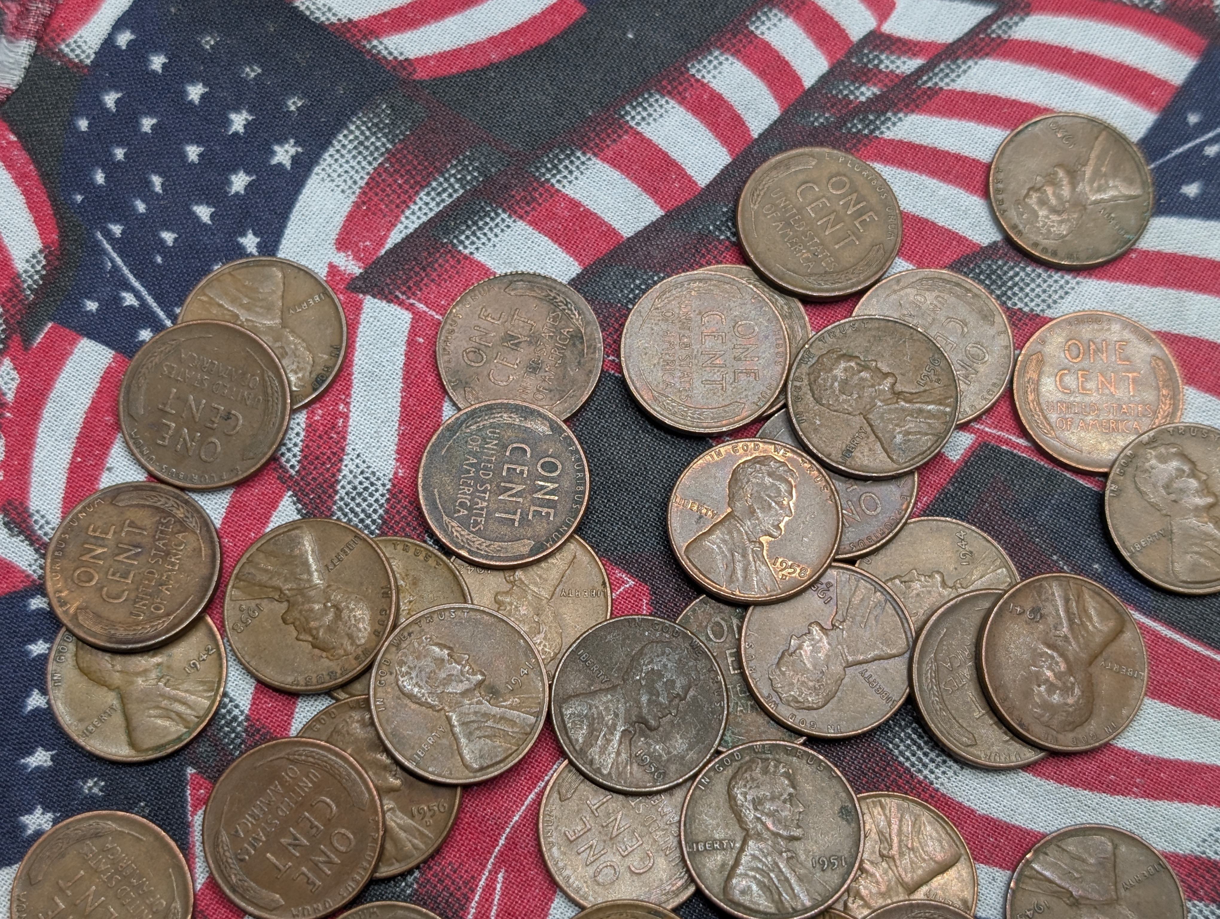 (250) Count Bag of Lincoln Wheat Cents