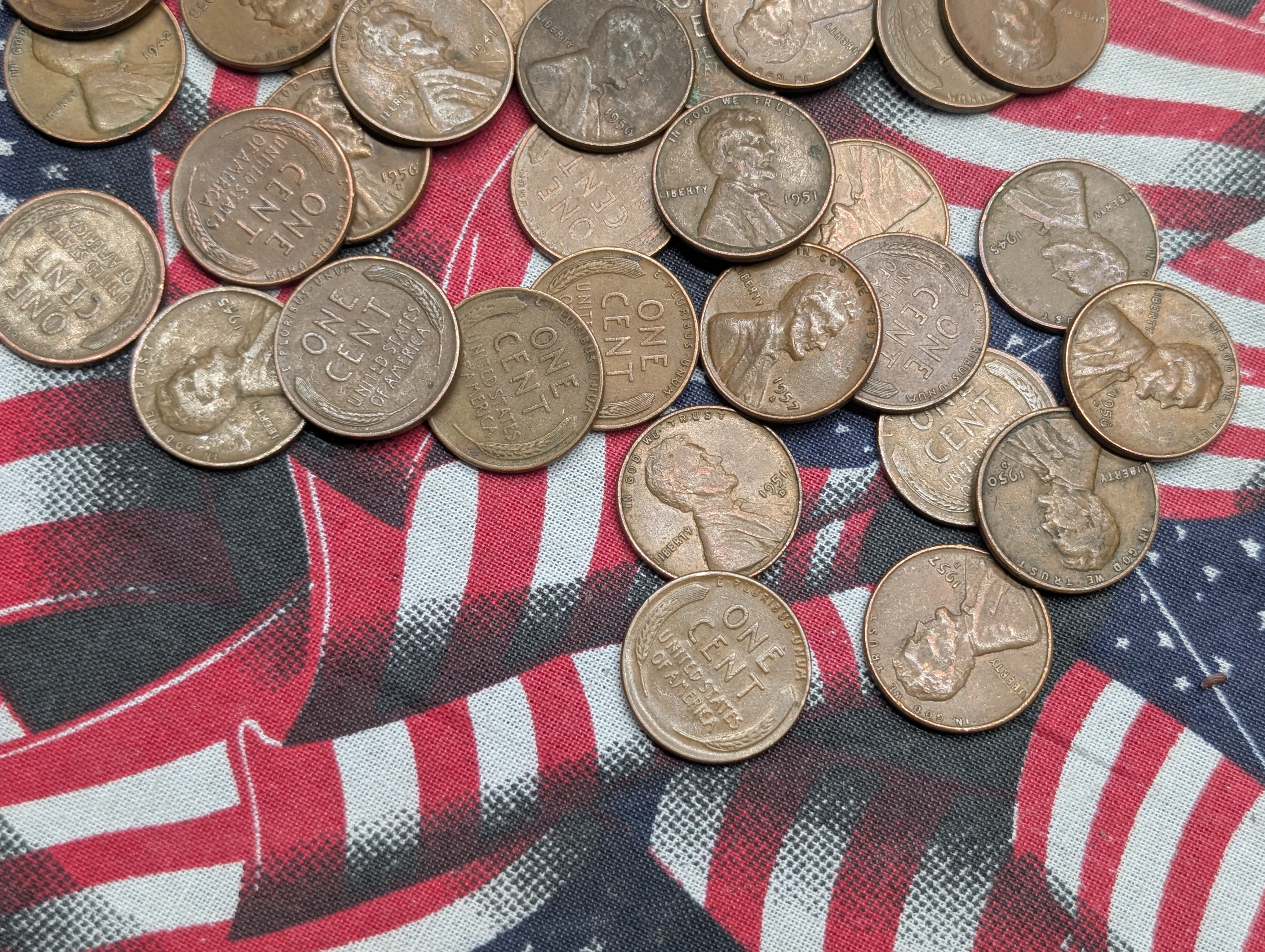 (250) Count Bag of Lincoln Wheat Cents