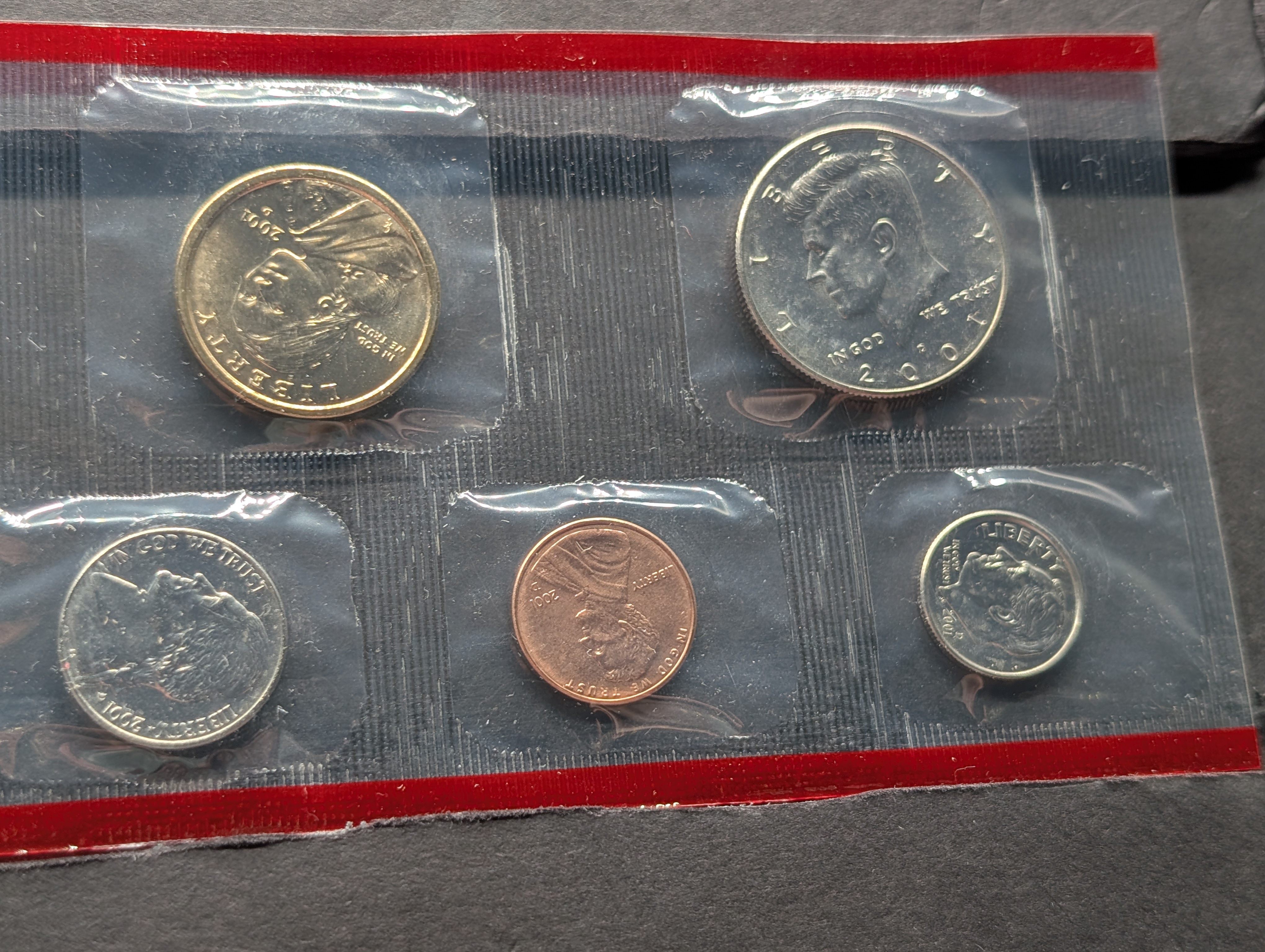 2001-P&D United States Mint Set w/ State Quarters
