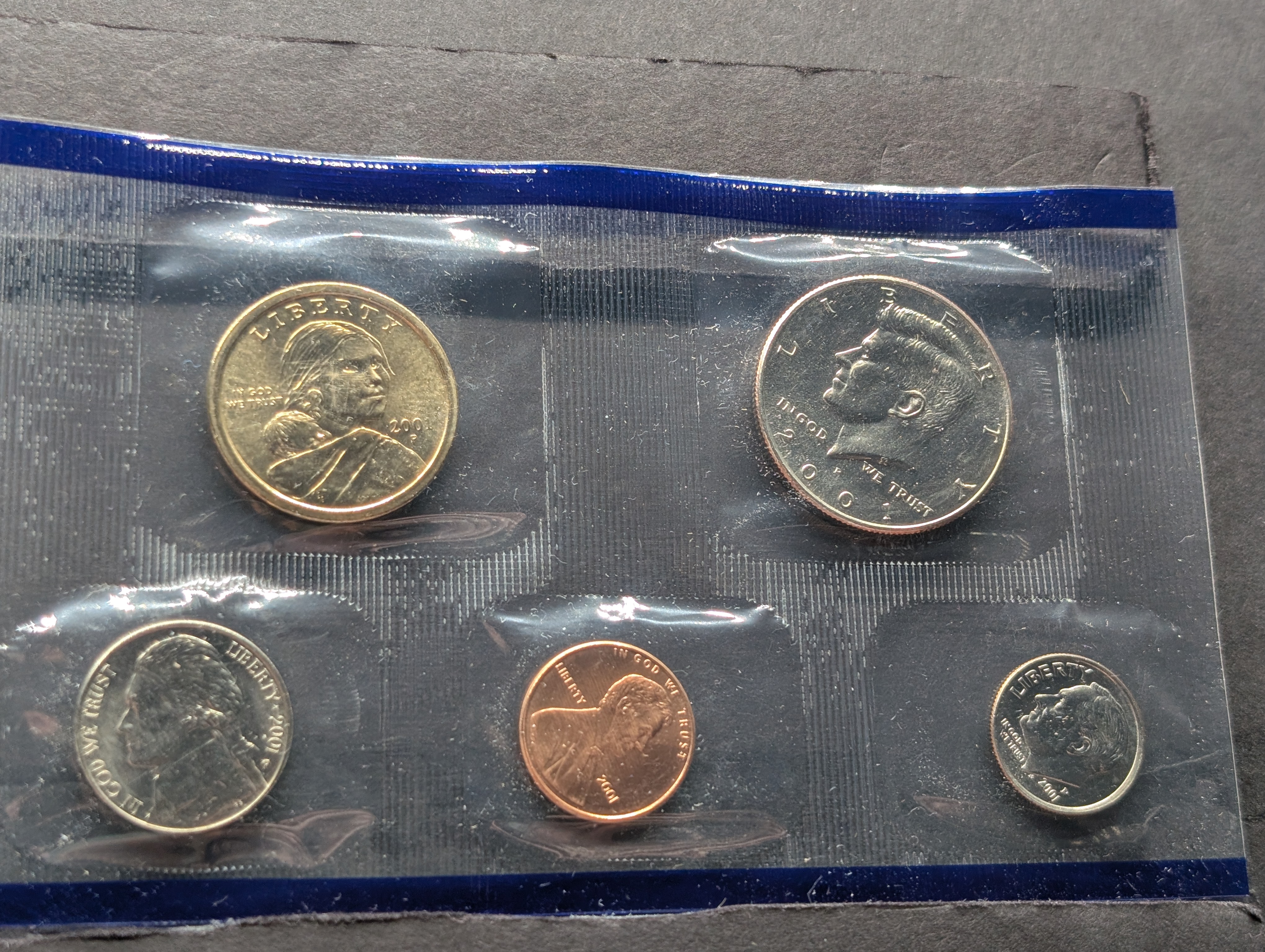 2001-P&D United States Mint Set w/ State Quarters