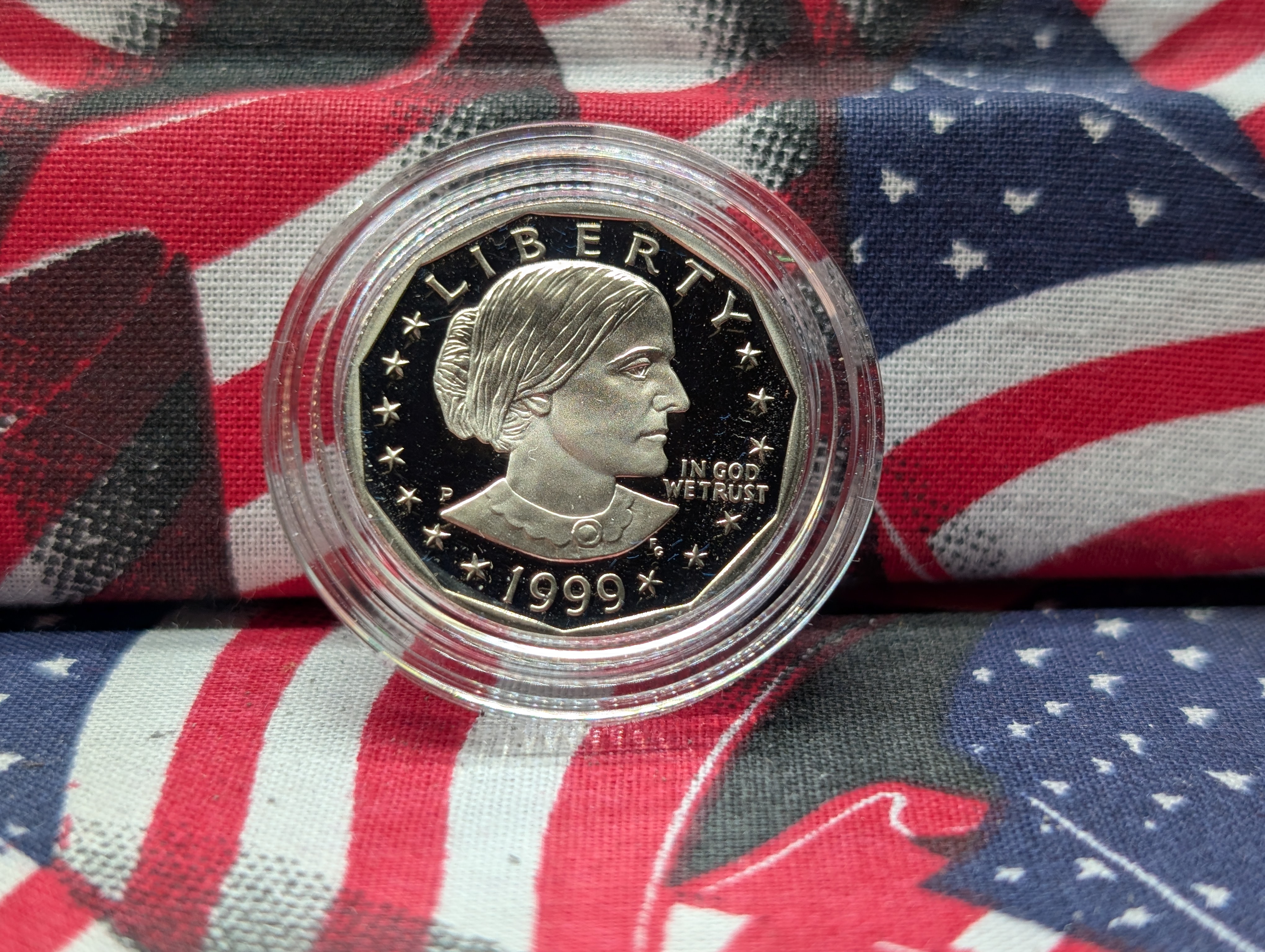 1999-P Susan B. Anthony Proof Dollar Coin