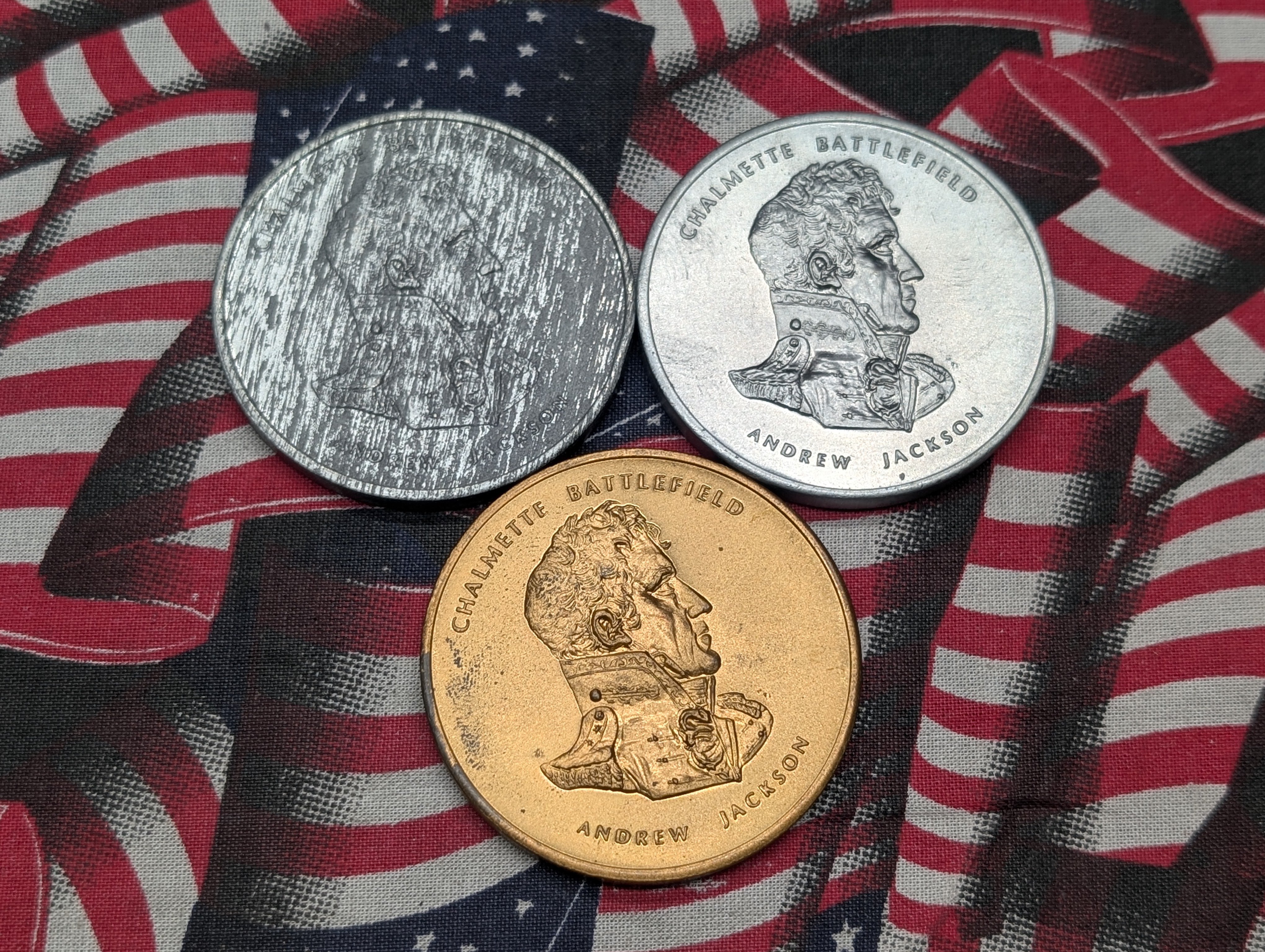 Battle for the New Orleans 3 Medal Set