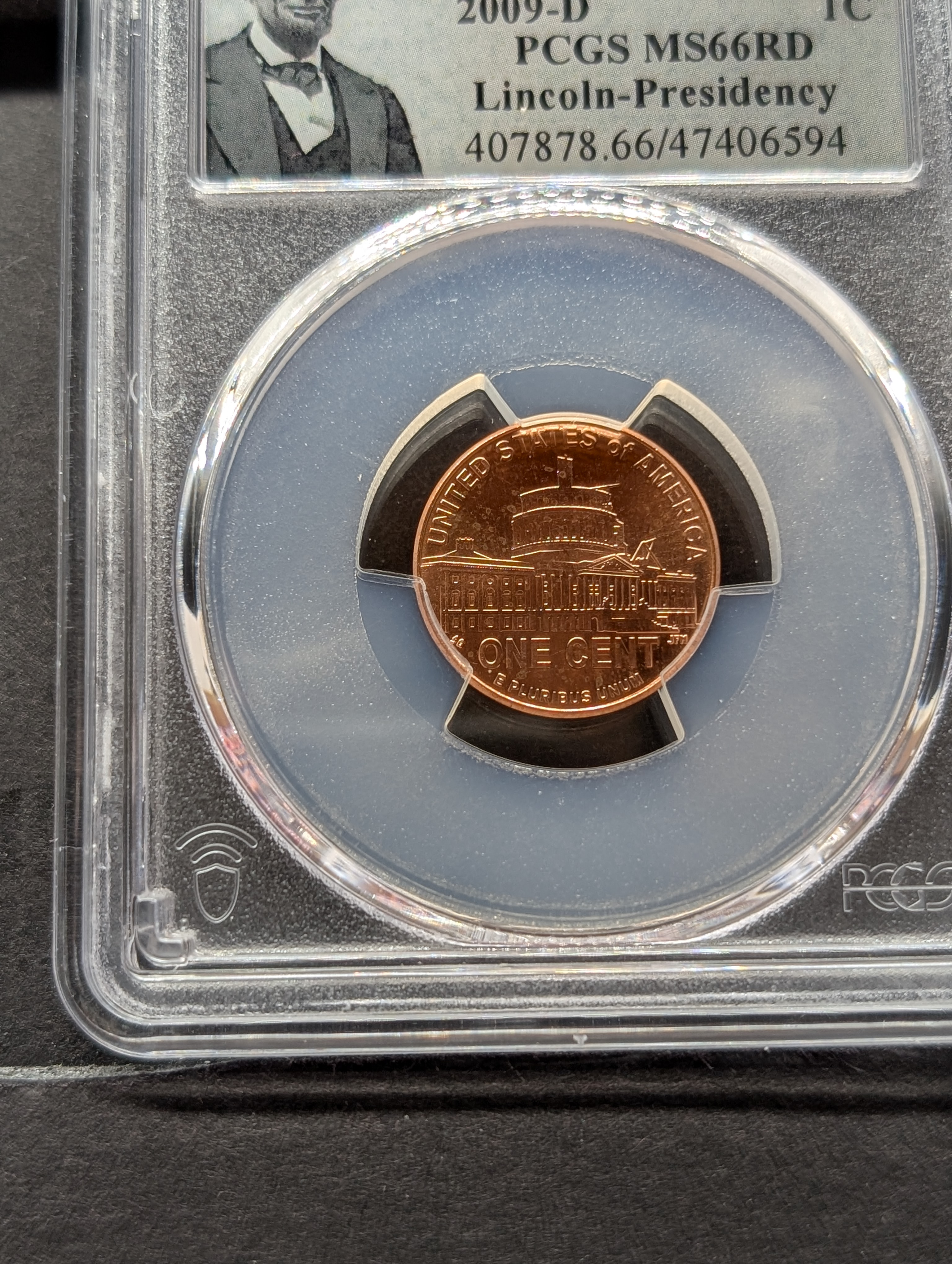 2009-D Lincoln Presidency Cent - PCGS MS66 RD