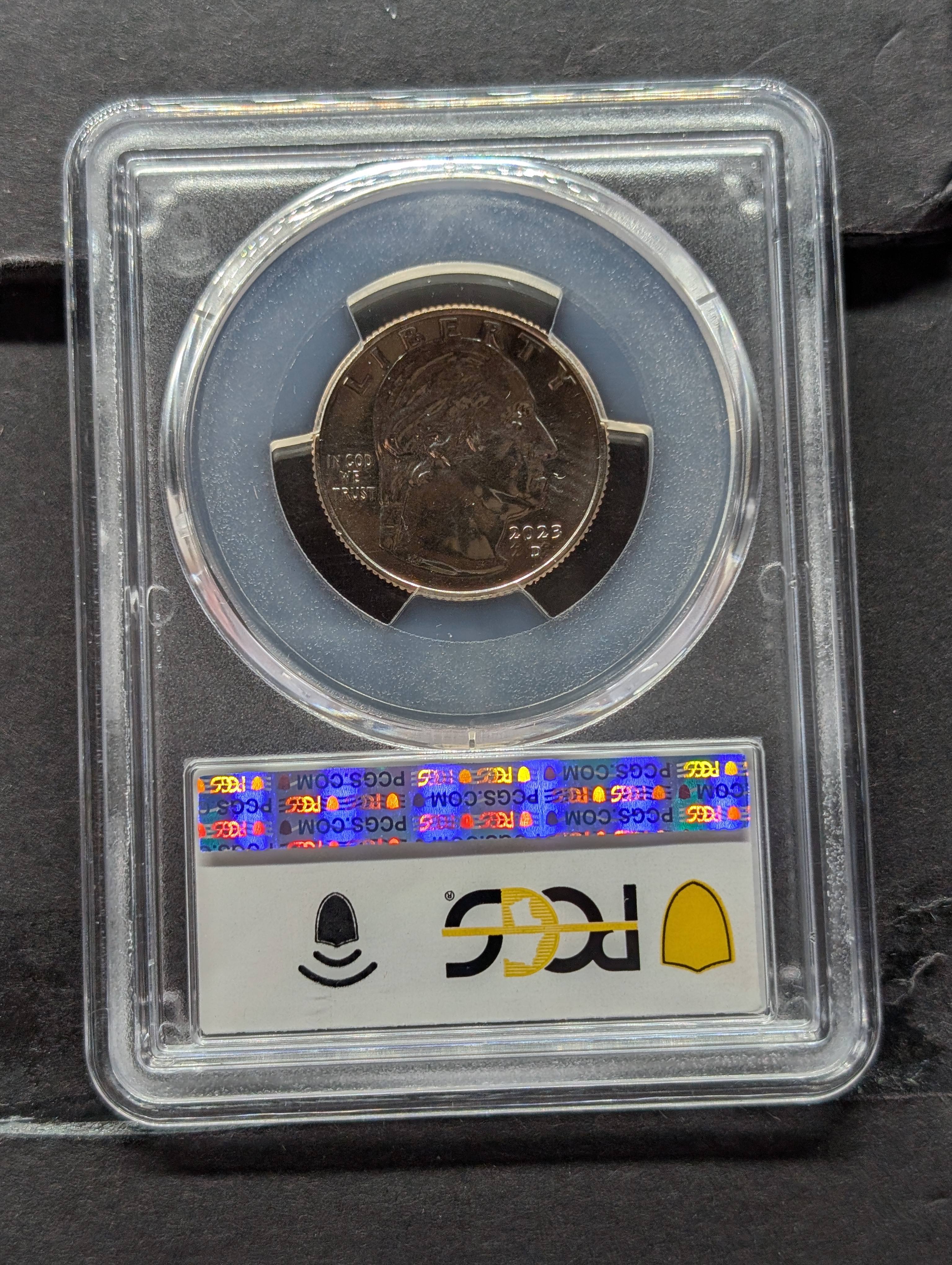 2023-D Edith Kanaka'ole Quarter - PCGS MS67 - Advanced Release - PCGS Case is Marked 2023-P Incorrectly