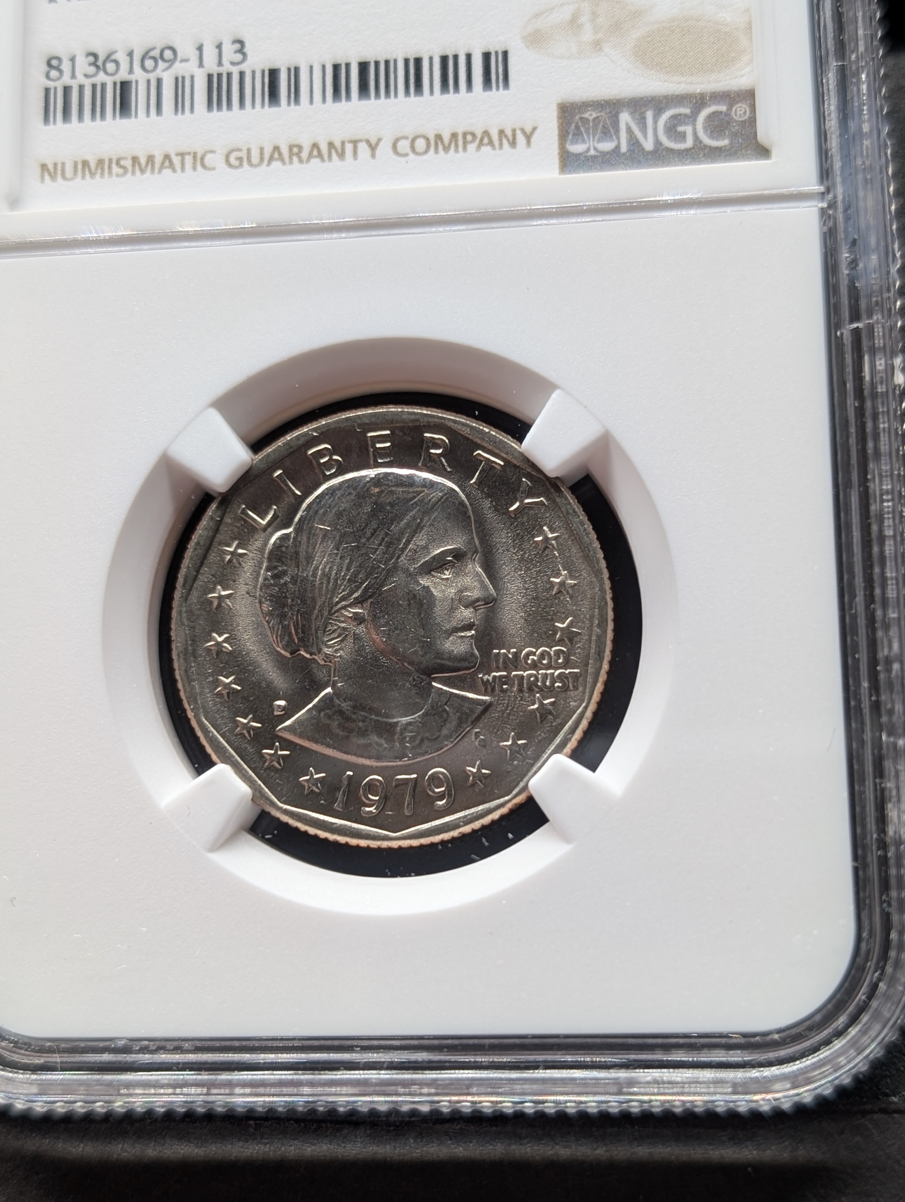 1979-D Susan B. Anthony Dollar - NGC MS66