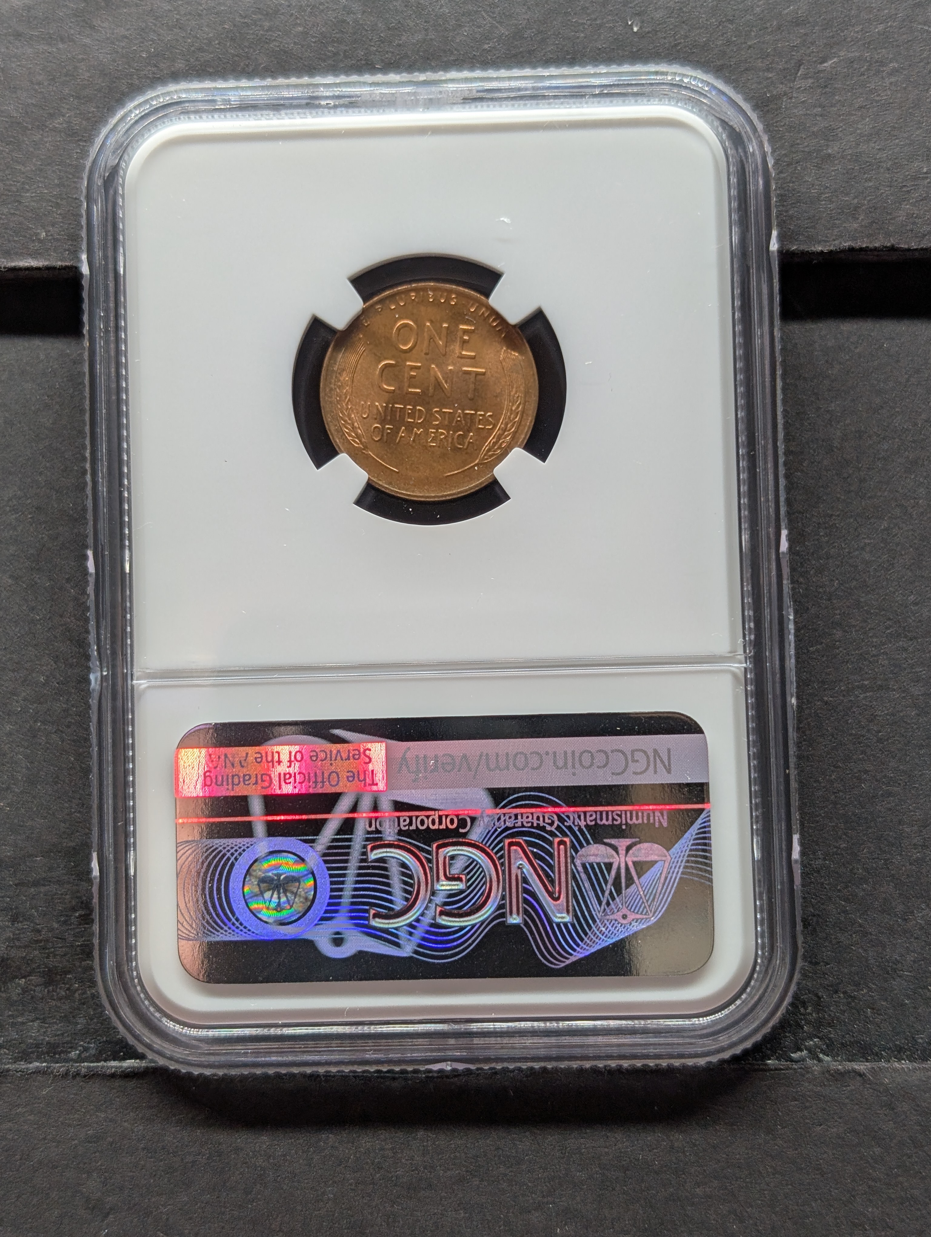 1936-D Lincoln Wheat Cent - NGC MS66 RD