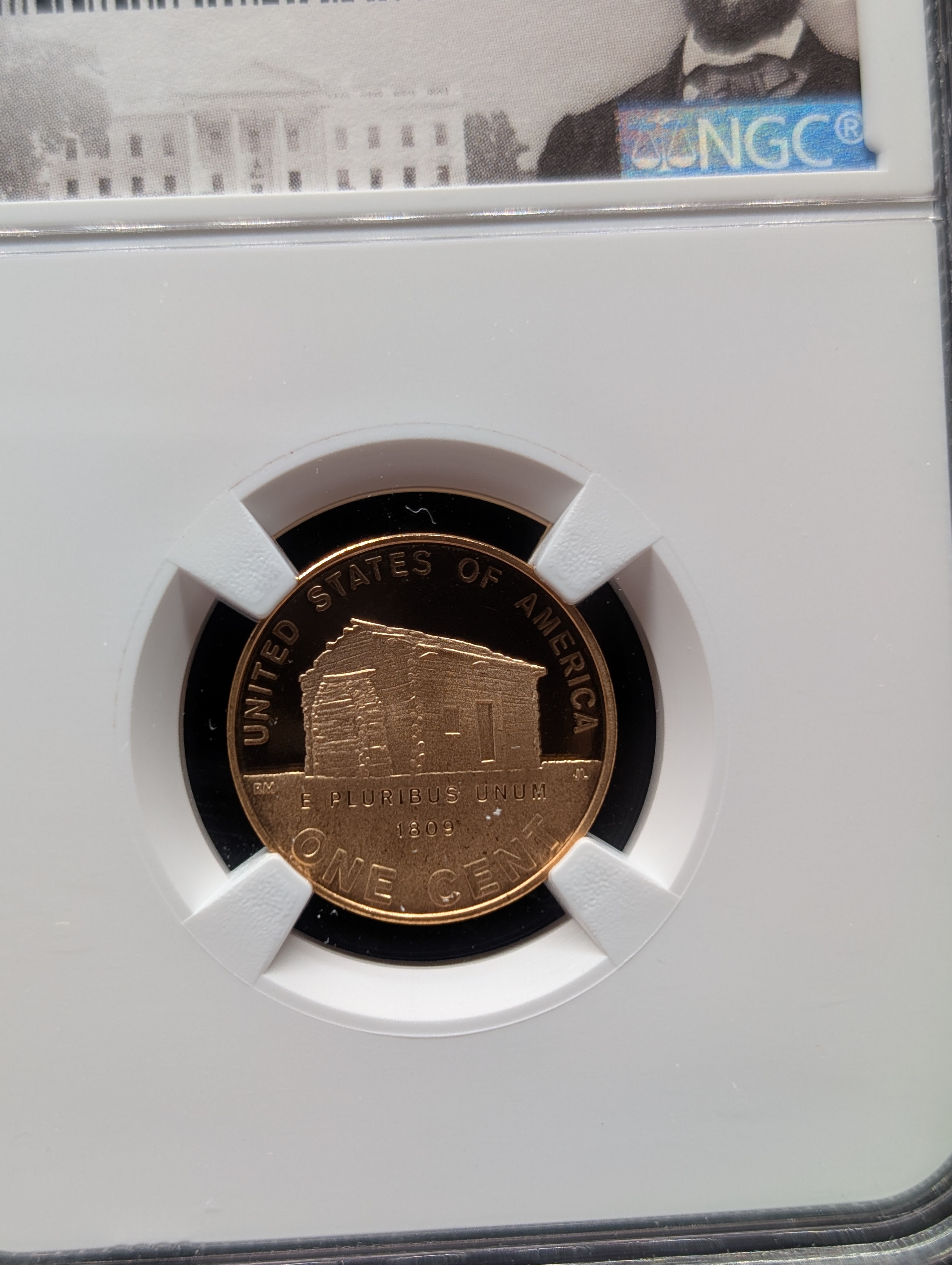 2009-S PROOF Bronze Lincoln Birth & Childhood Cent - NGC PF69 RD ULTRA CAMEO